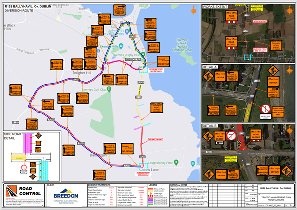 map of TRC of R128 Loughshinny