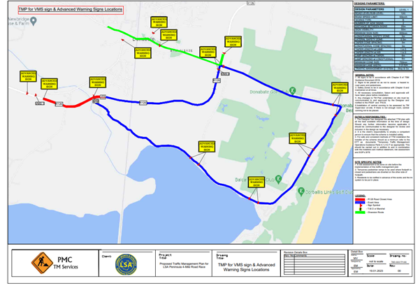 Donabate-LSA Peninsula 4-Mile Race Route Map