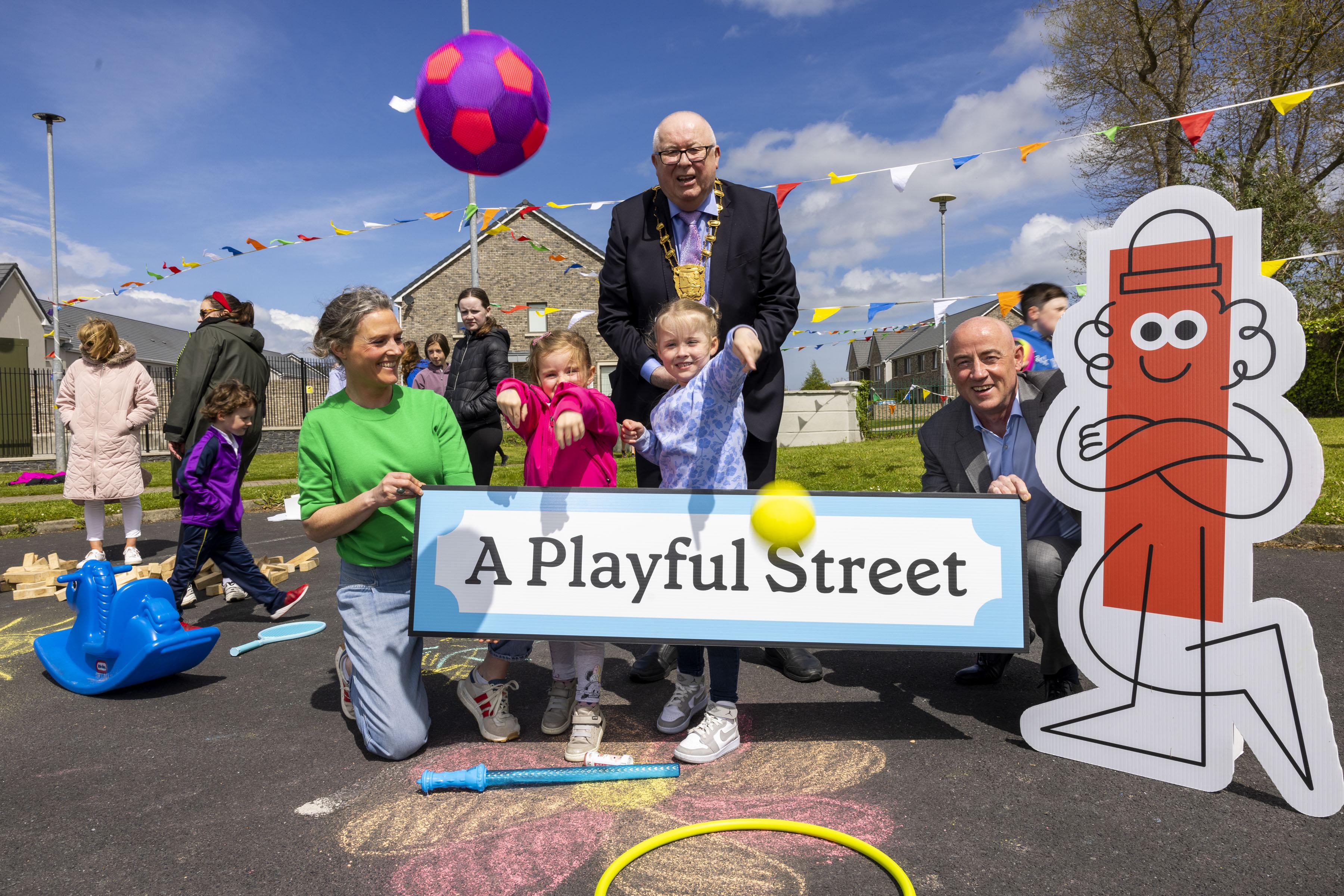 Playful Streets are being encouraged across Fingal