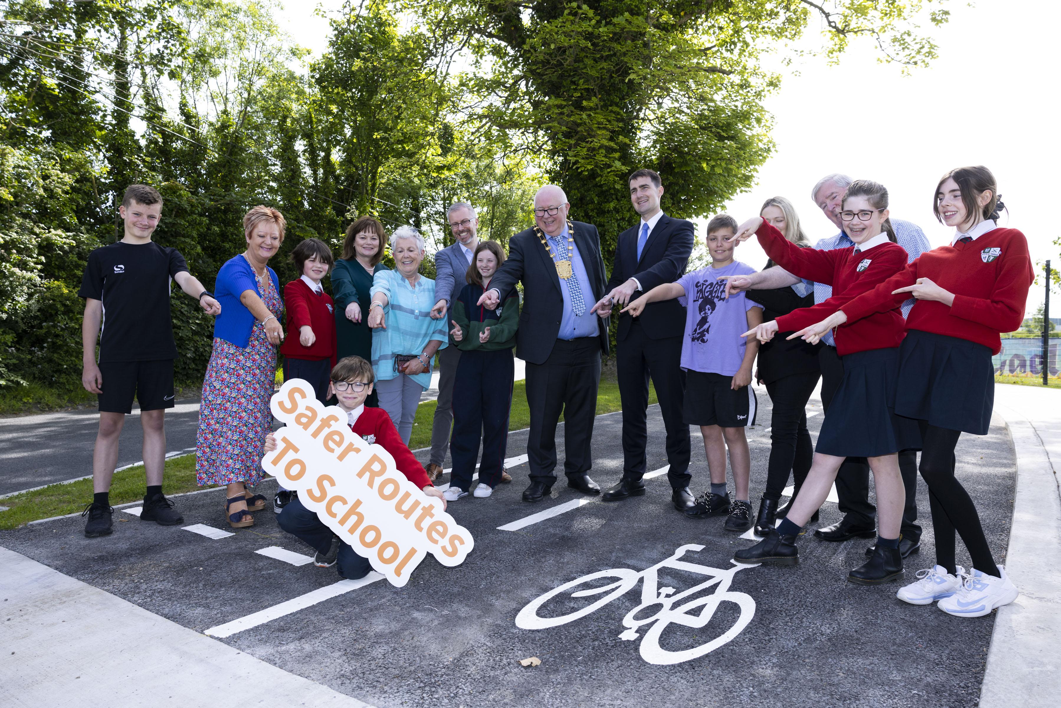 Safer Routes to School launch at Church Fields