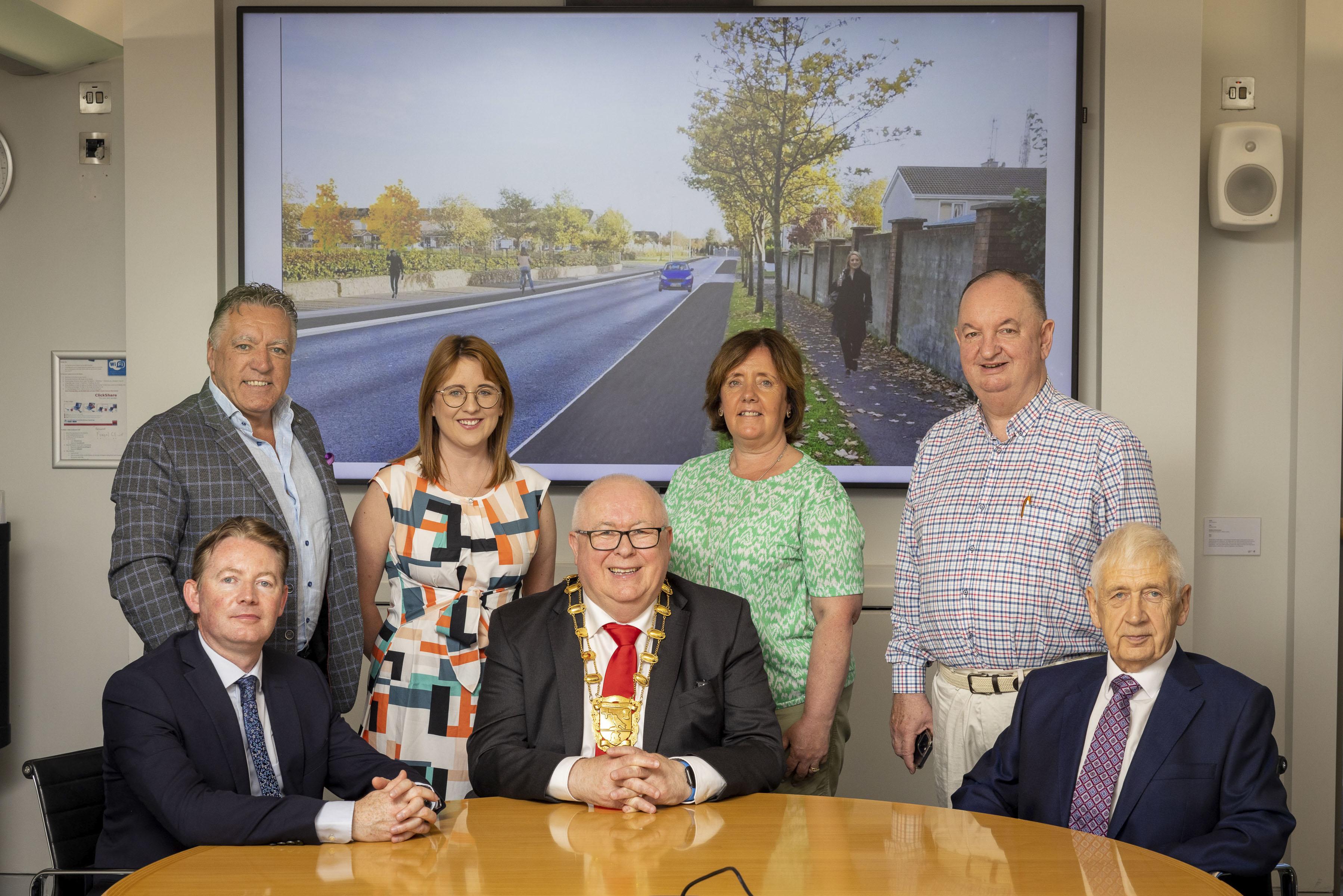 group of people at conference table