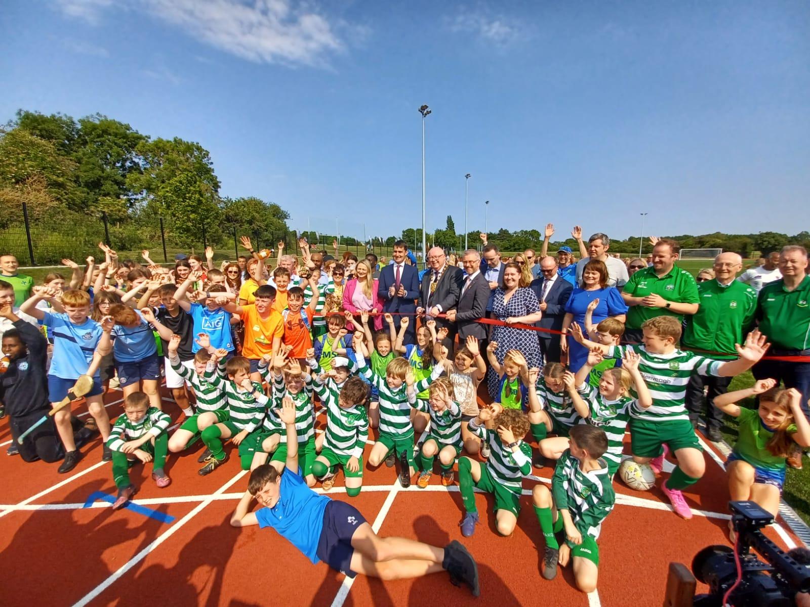 The new Porterstown sports hub has been opened