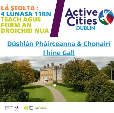 parks and trails as gaeilge 