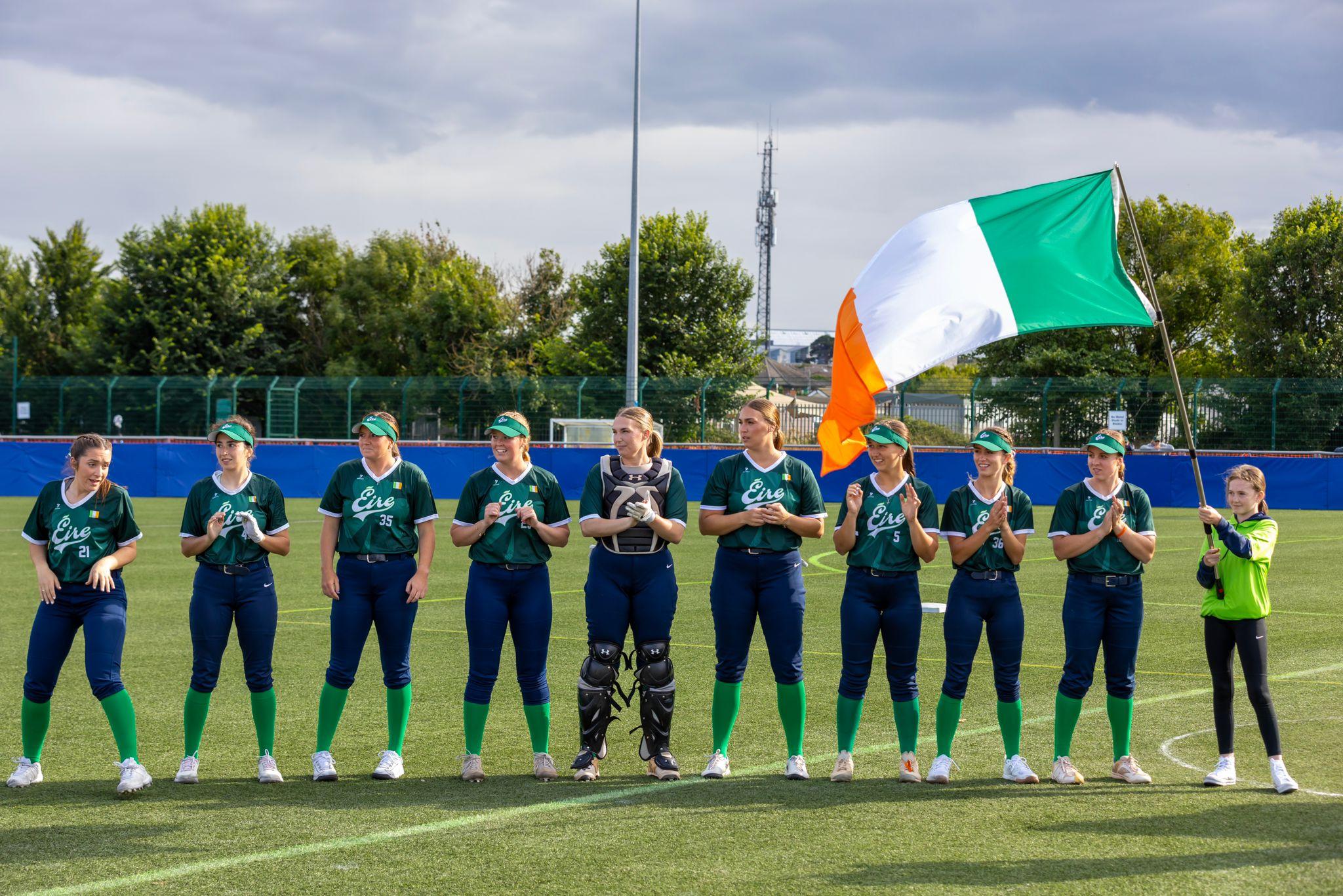 Irish Women's Softball Team 