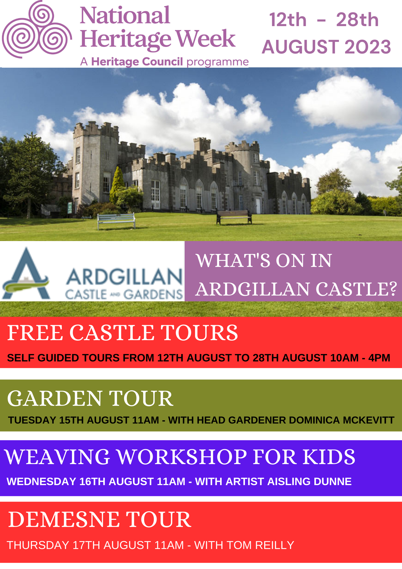 Ardgillan heritage Week