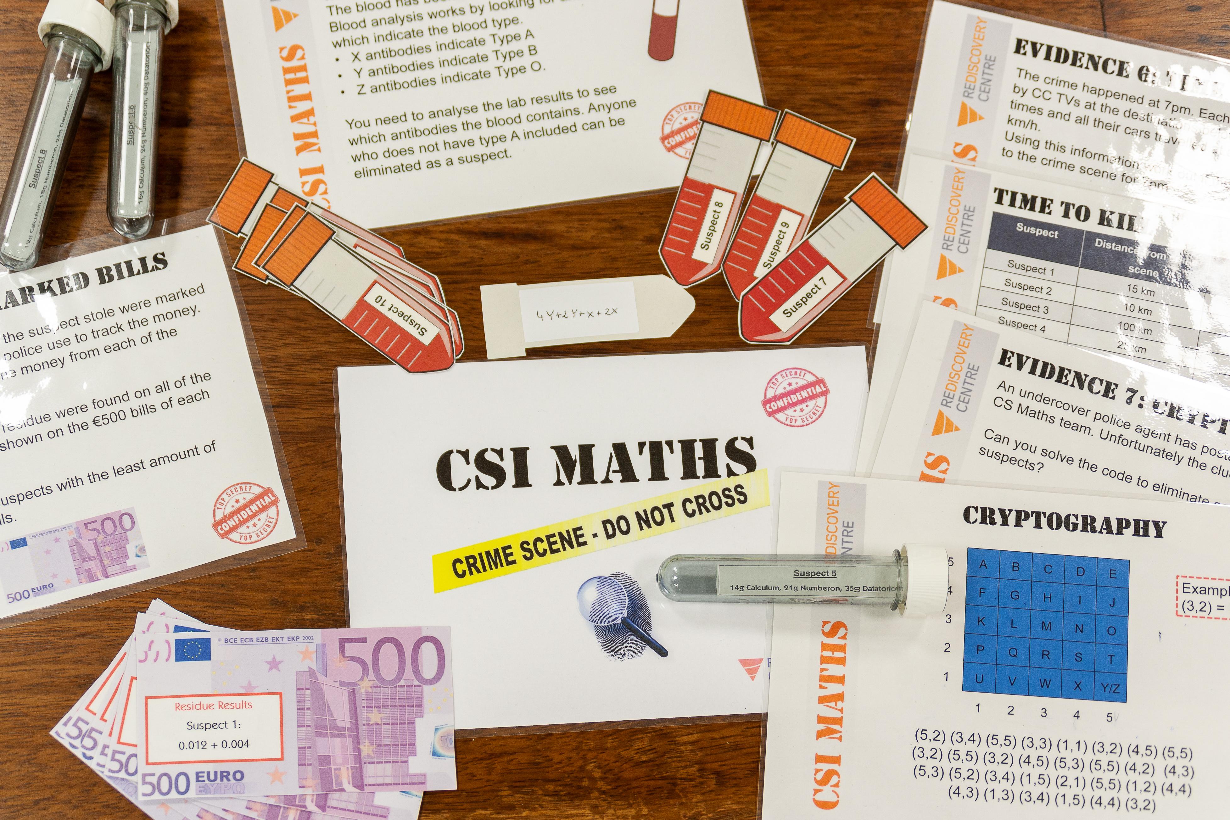 Maths Detective Workshop with the Rediscovery Centre