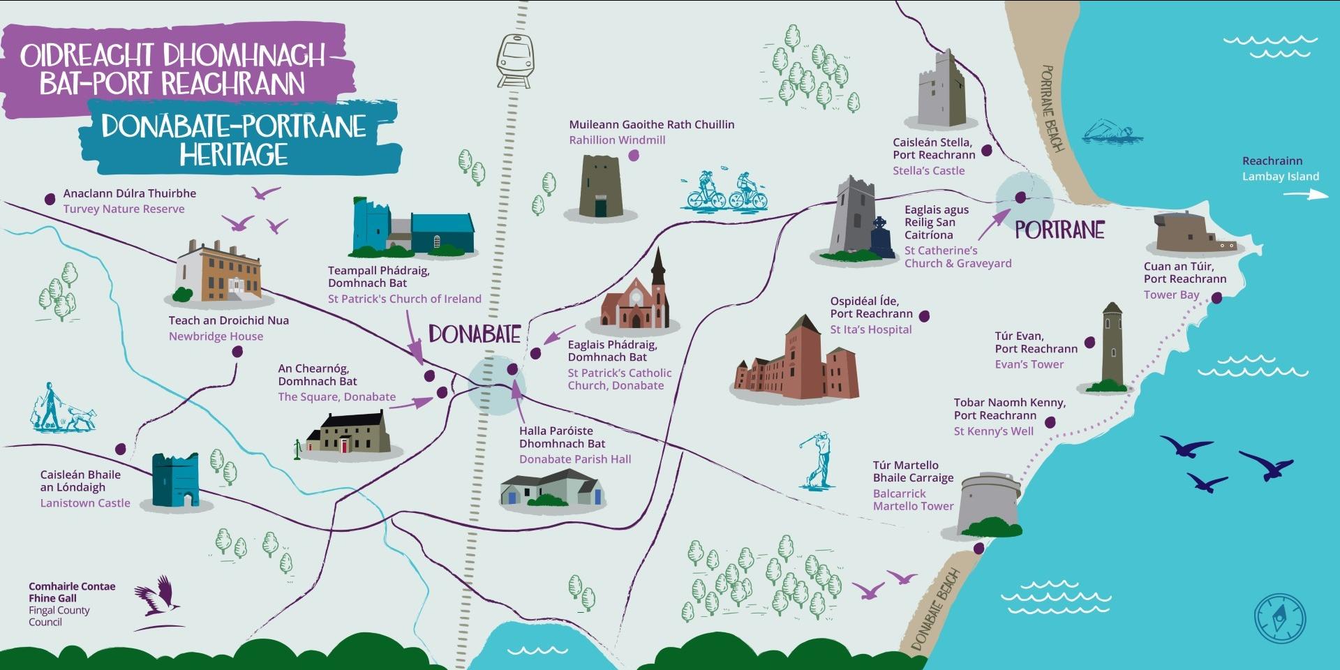 Donabate Heritage Map