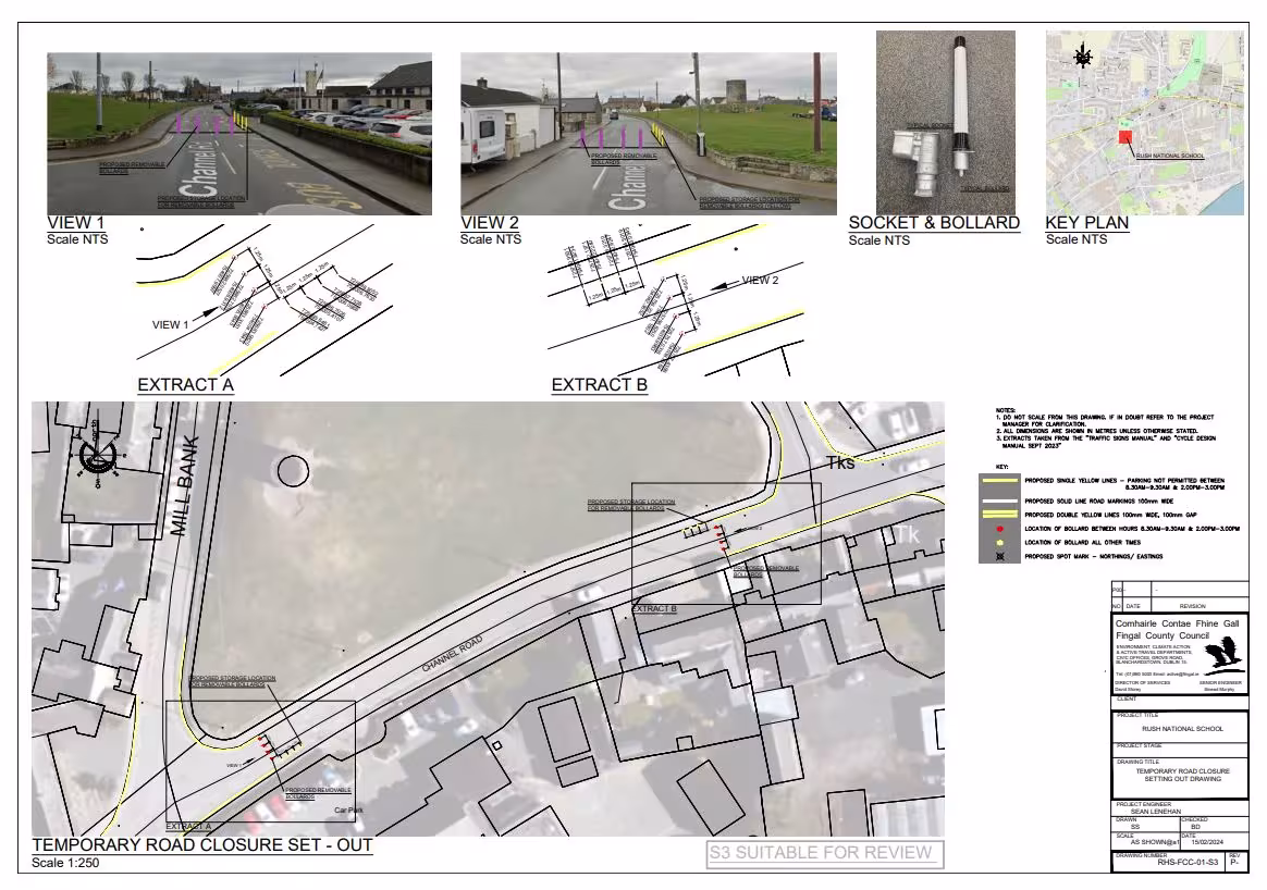 Drawings for Rush School Street consultation