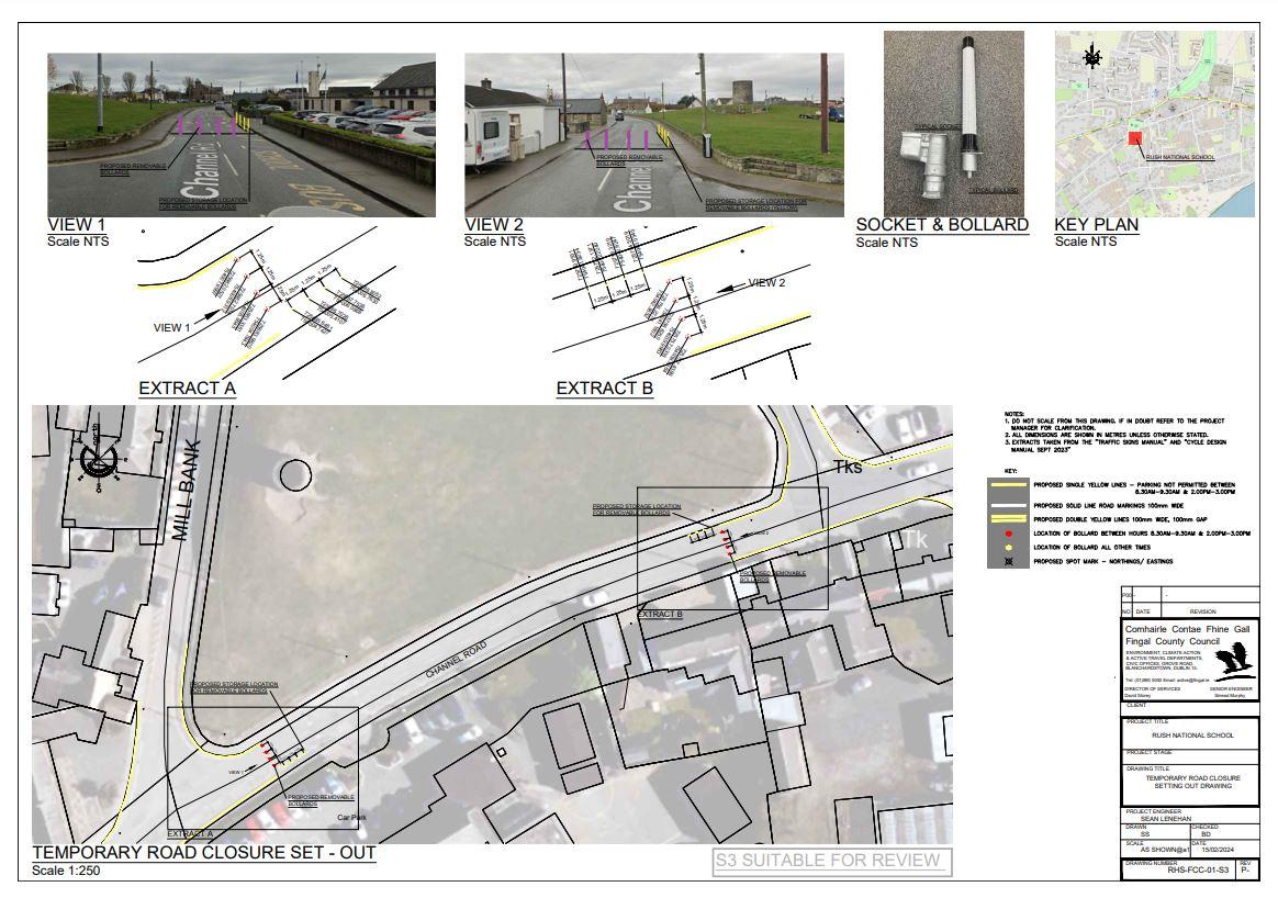 Drawings for Rush School Street consultation