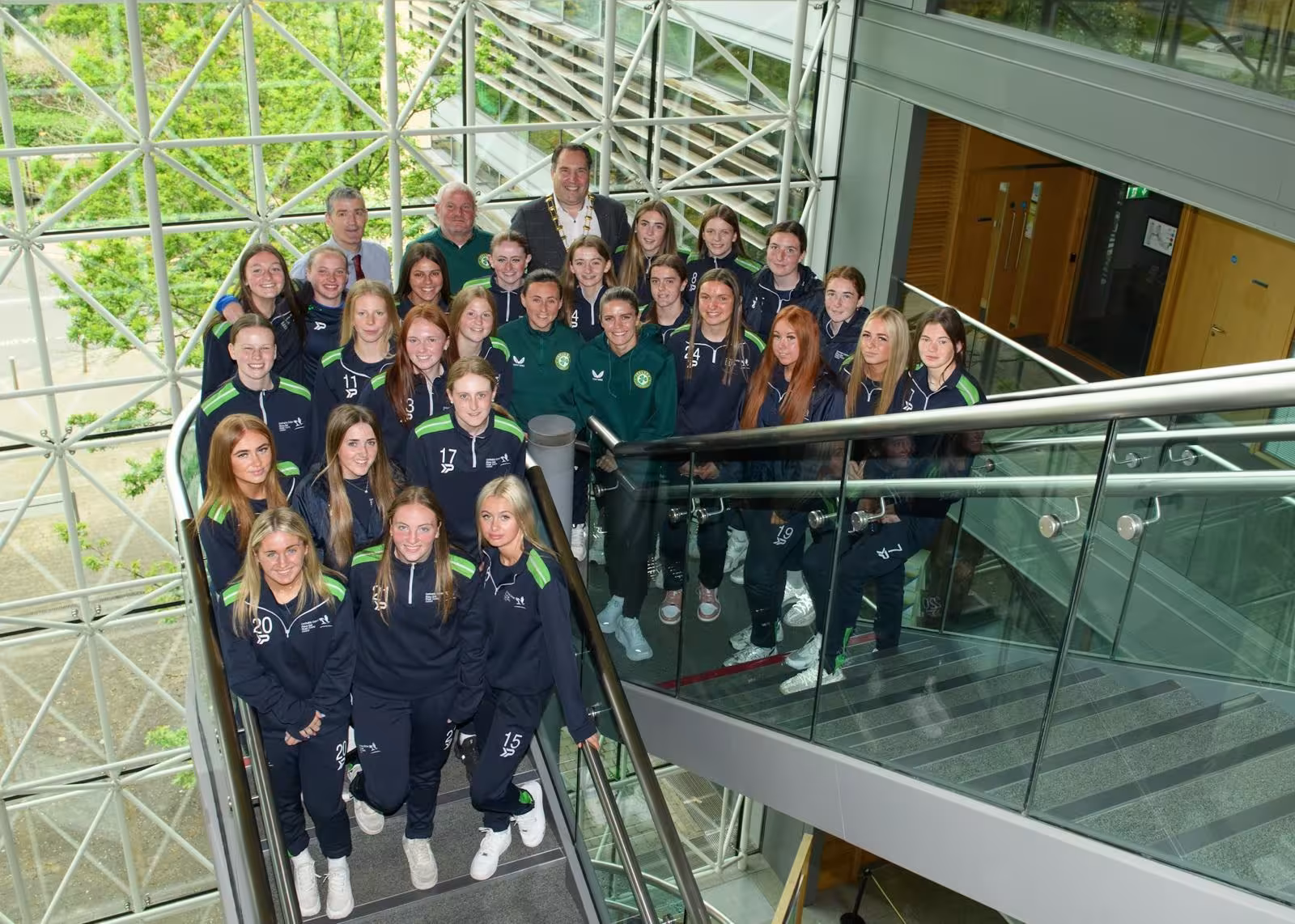 Groundbreaking TY football initiative celebrates first girl graduates