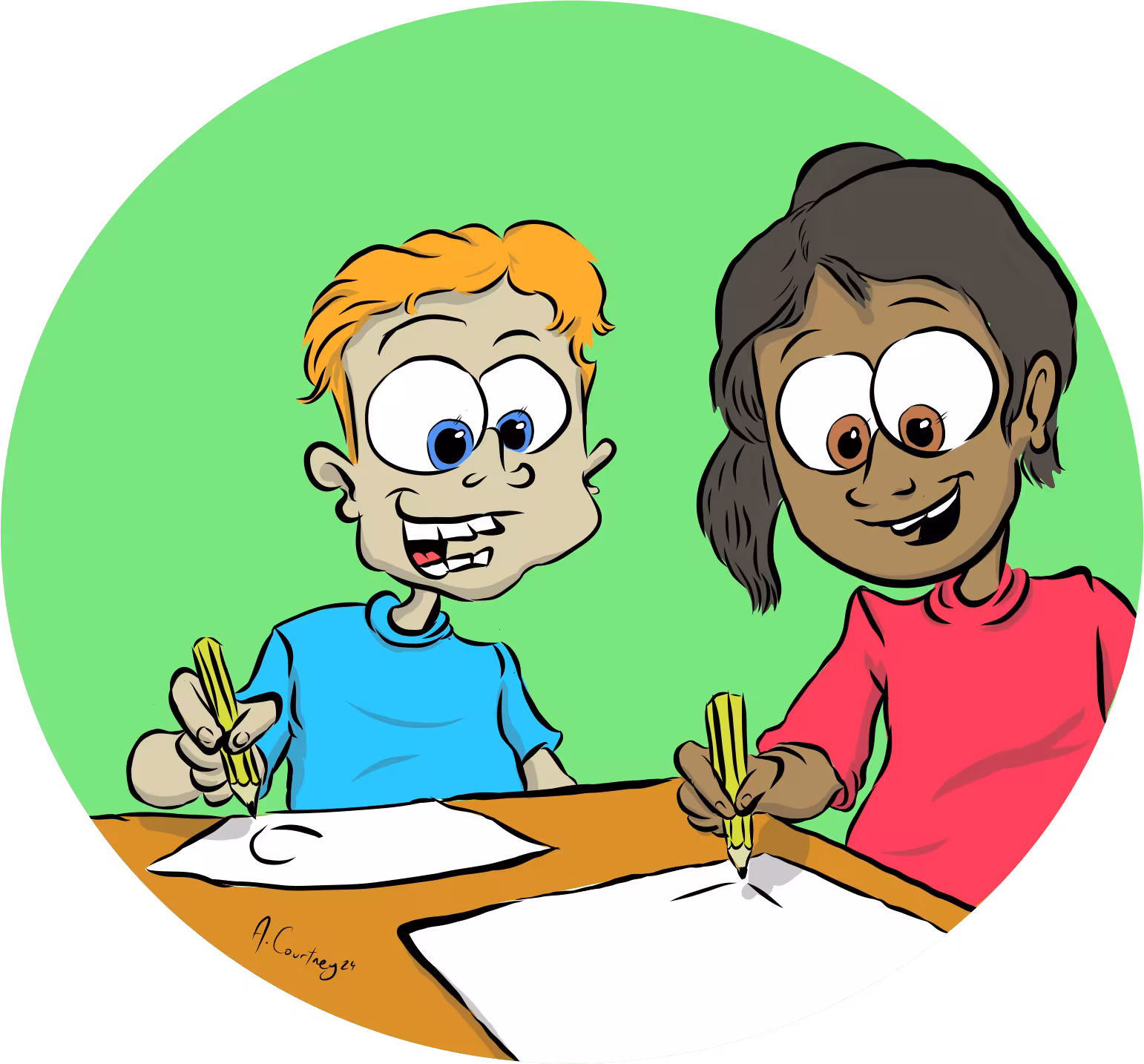 Summer Drawing Fun with Aidan Courtney