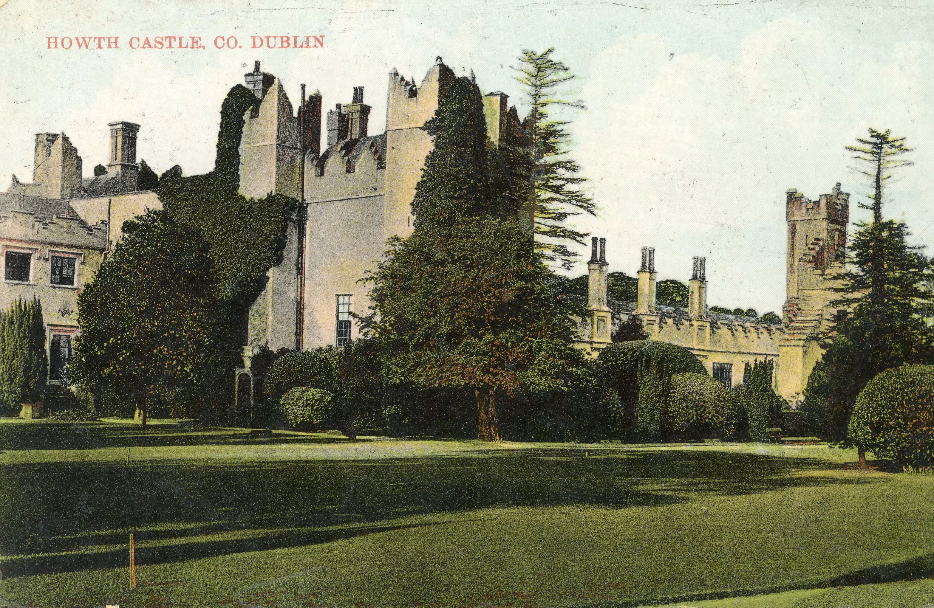 ‘Ancient Pile Undergoes Improvement: a period of change for Howth Castle at the opening of the 20th century’.
