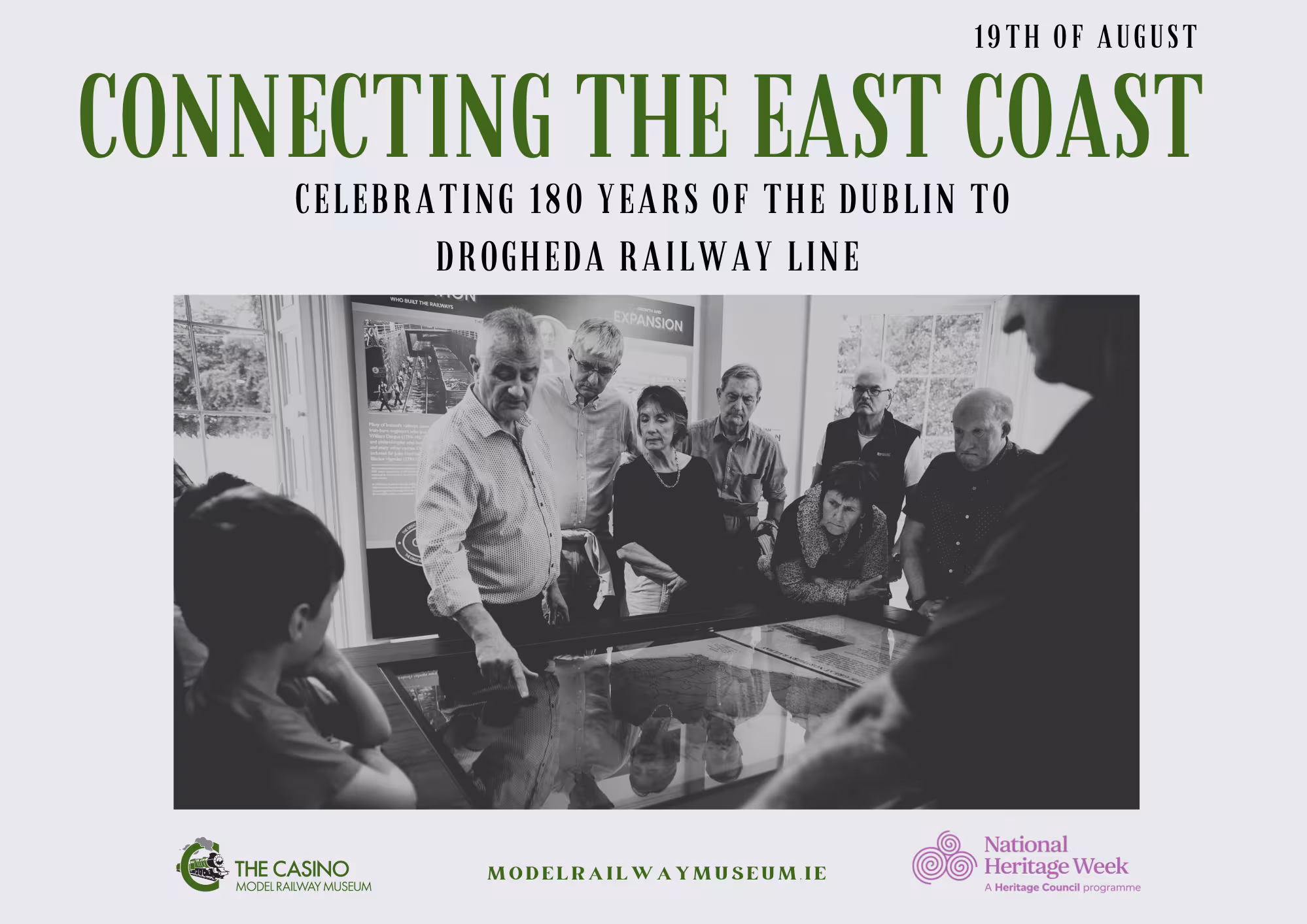 Connecting the East Coast. Celebrating 180 years of the Dublin to Drogheda Railway Line