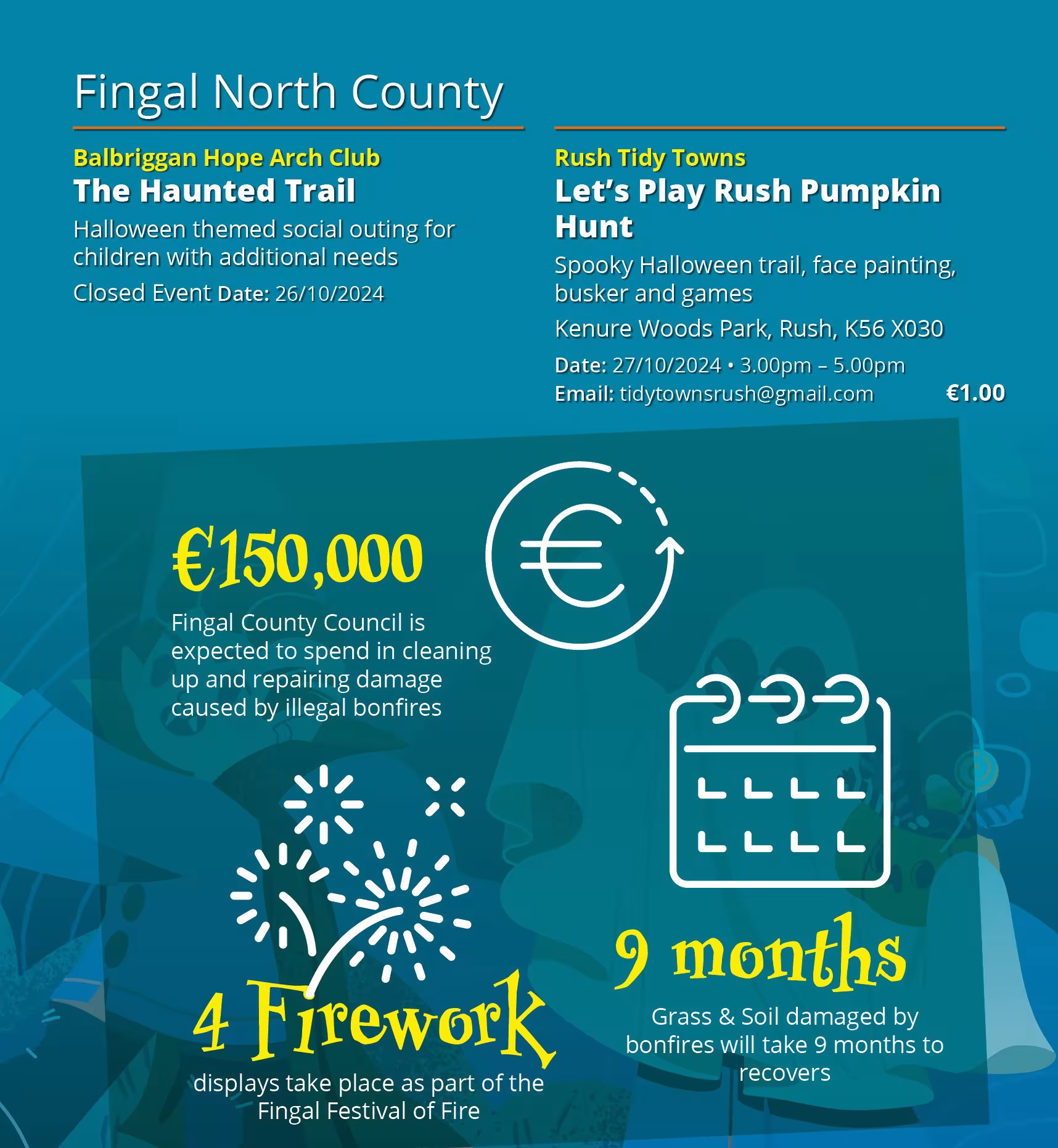 Local Safer Halloween Events Fingal North Dublin