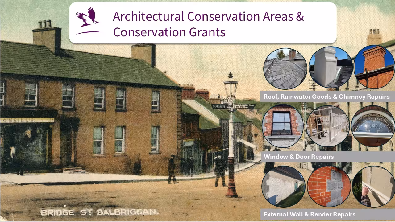 Conservation funding can help owners undertake refurbishment work in ACA areas