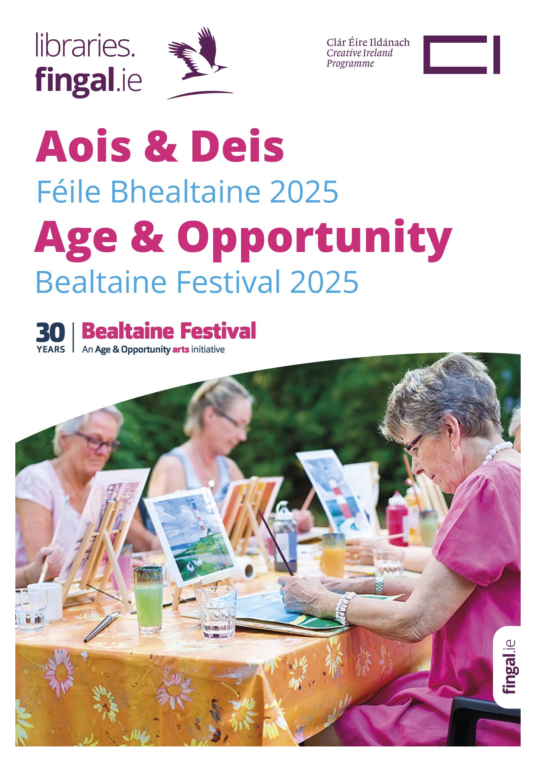 Bealtaine Brochure cover 2025