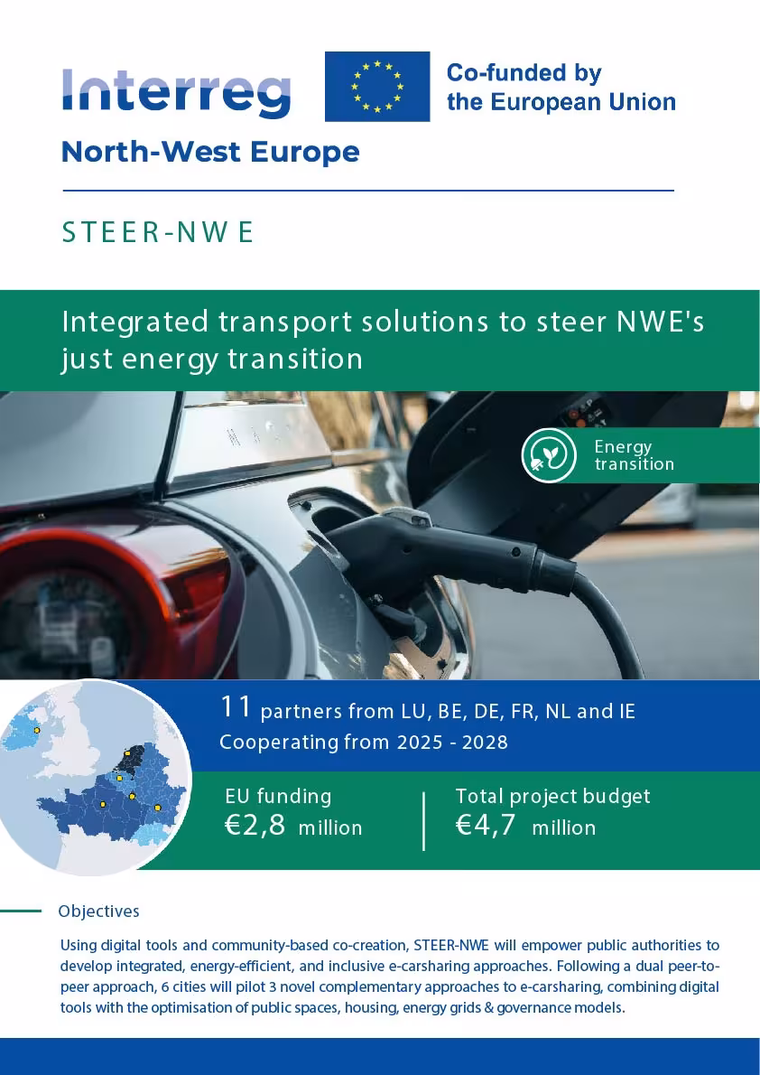 STEER - NWE objectives