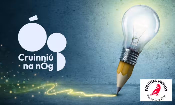 Fighting Words Stock Image 