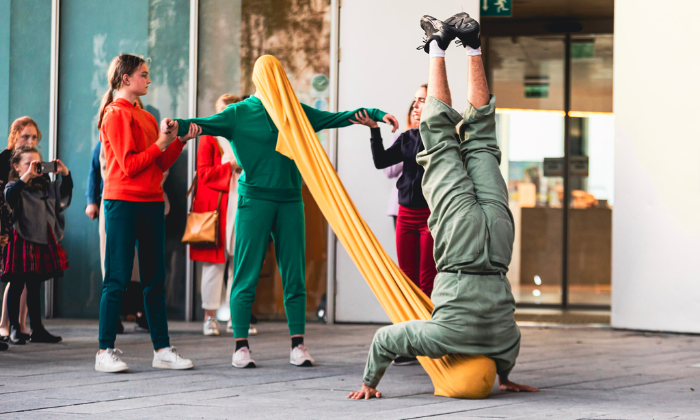 Outwall youth dance project in draiocht