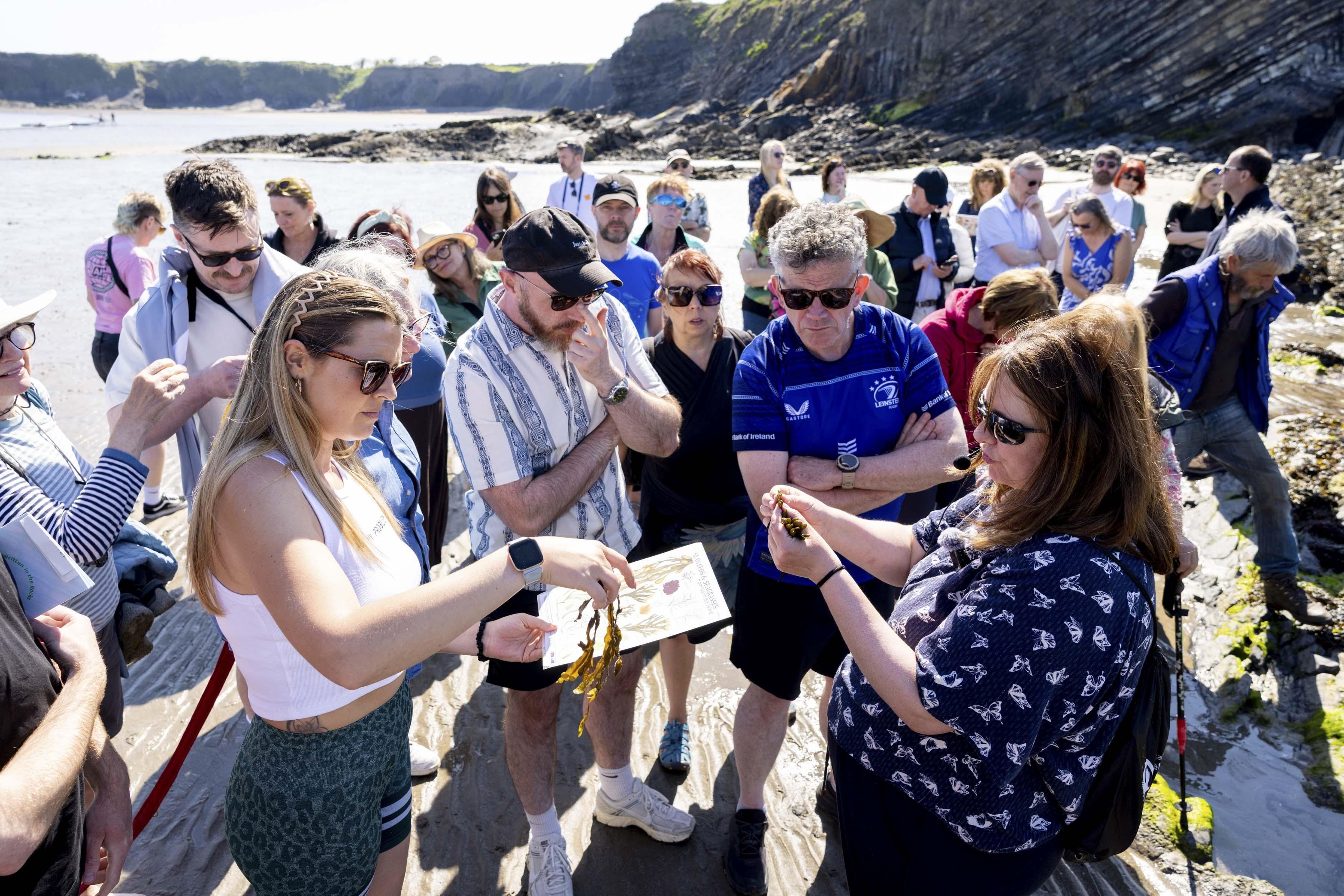 Lorraine Bull Walk Louis Haugh event Loughshinny