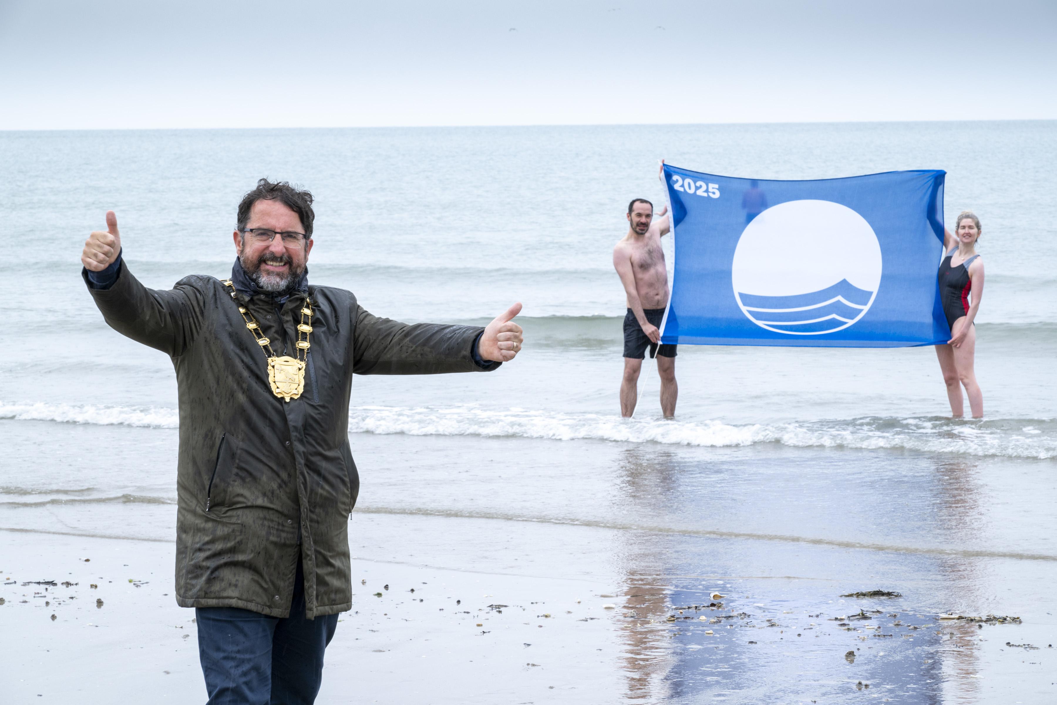 Velvet Strand has continued to retain the blue flag status first gained in 2014. Swimming can be done all year round