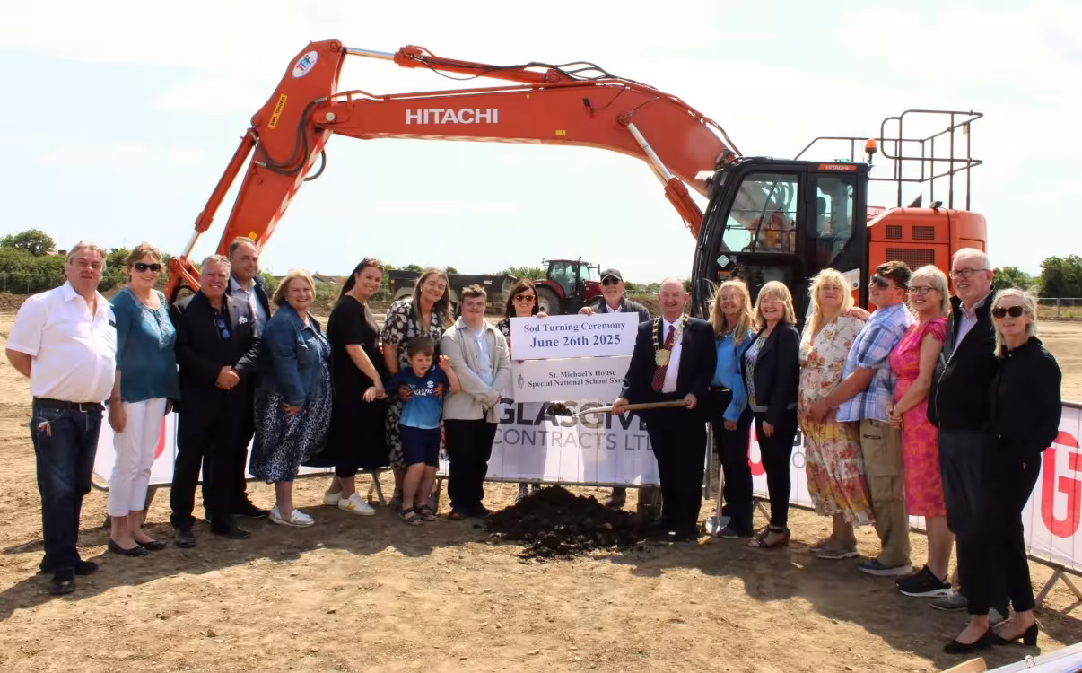 The sod has been turned for a new €15m school in Skerries