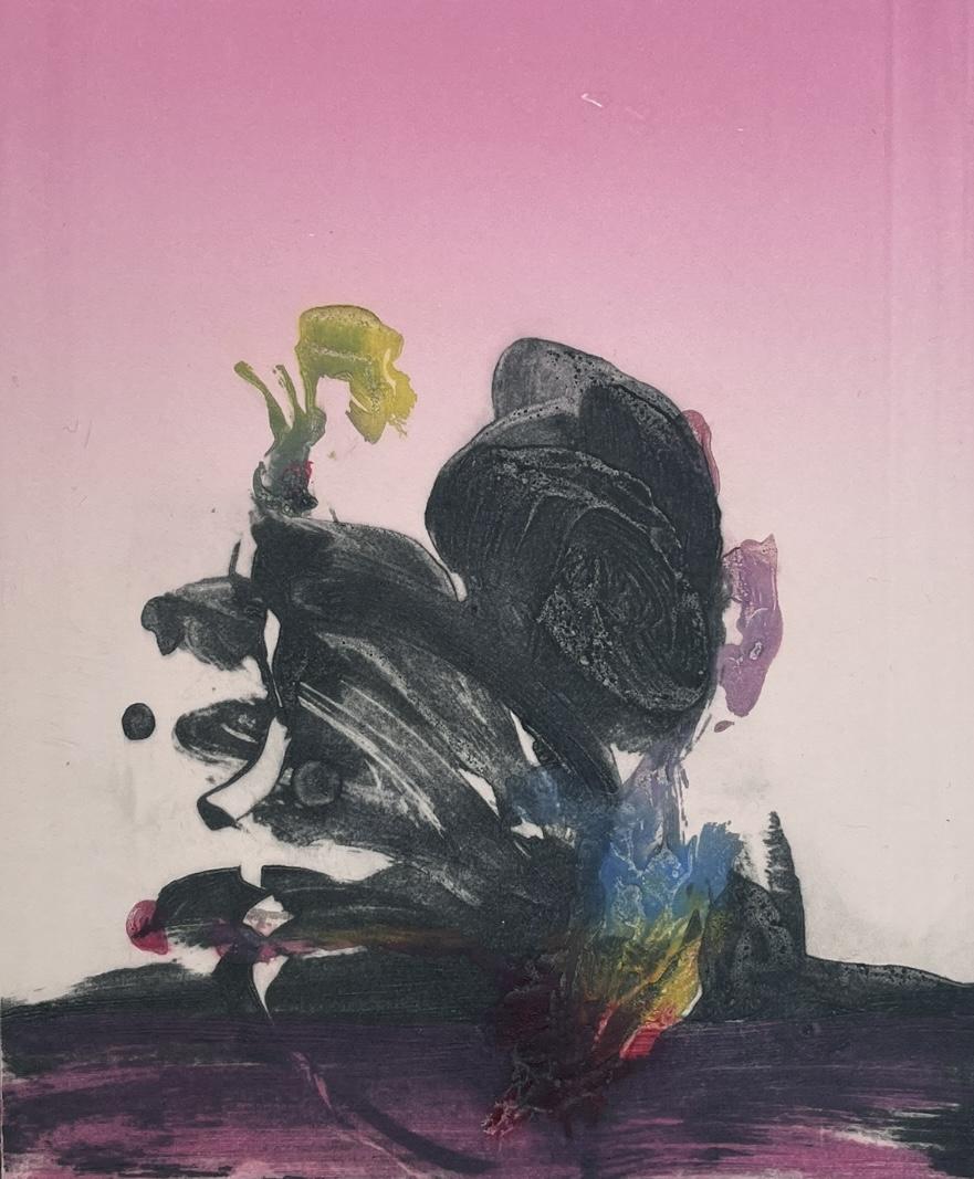 Beata Piekarska Daly Rainbow Petal print
