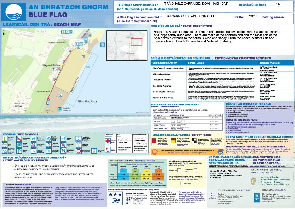 Donabate Blue Flag 2025