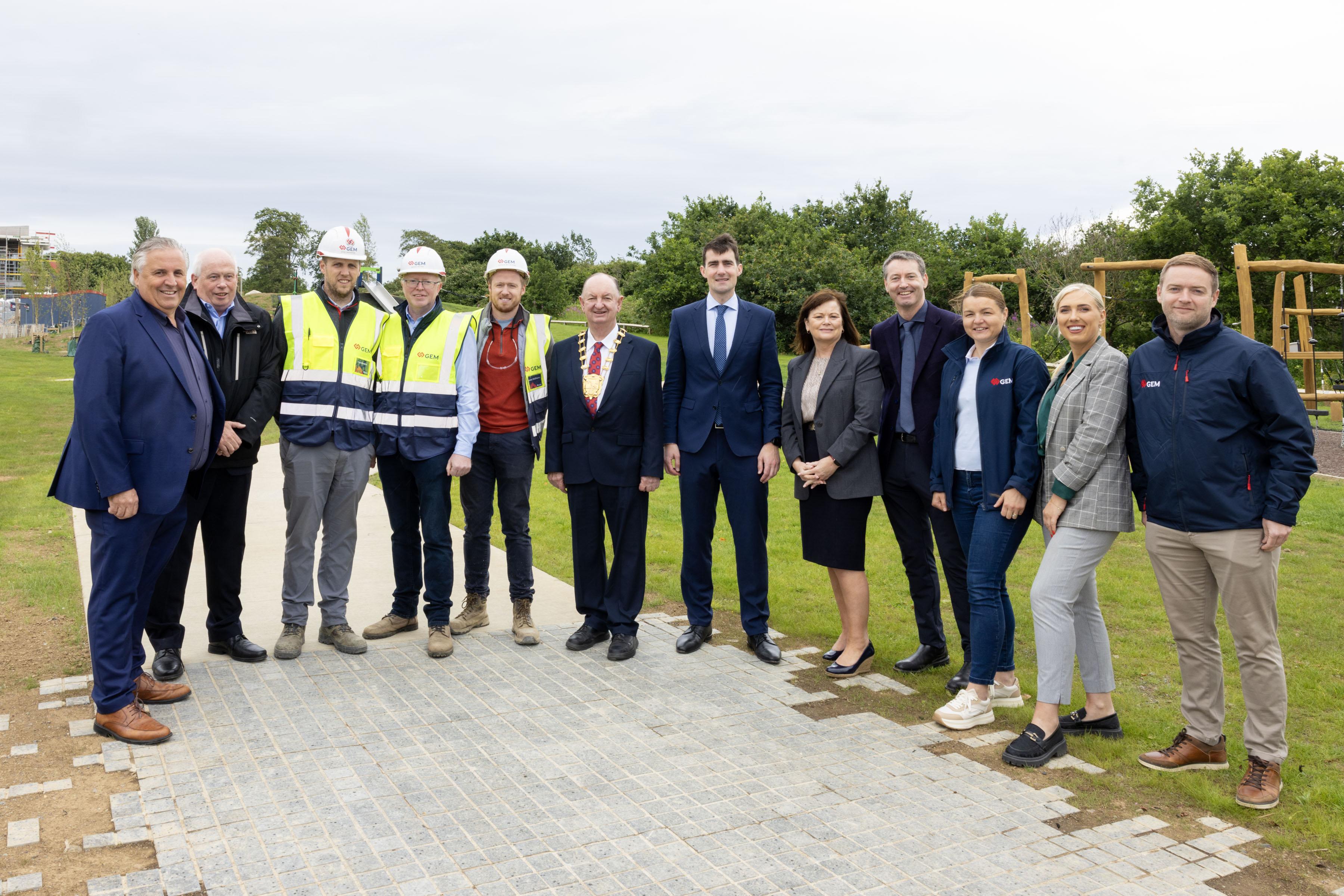 Church Fields Linear Park Opening Gem Team July 2025