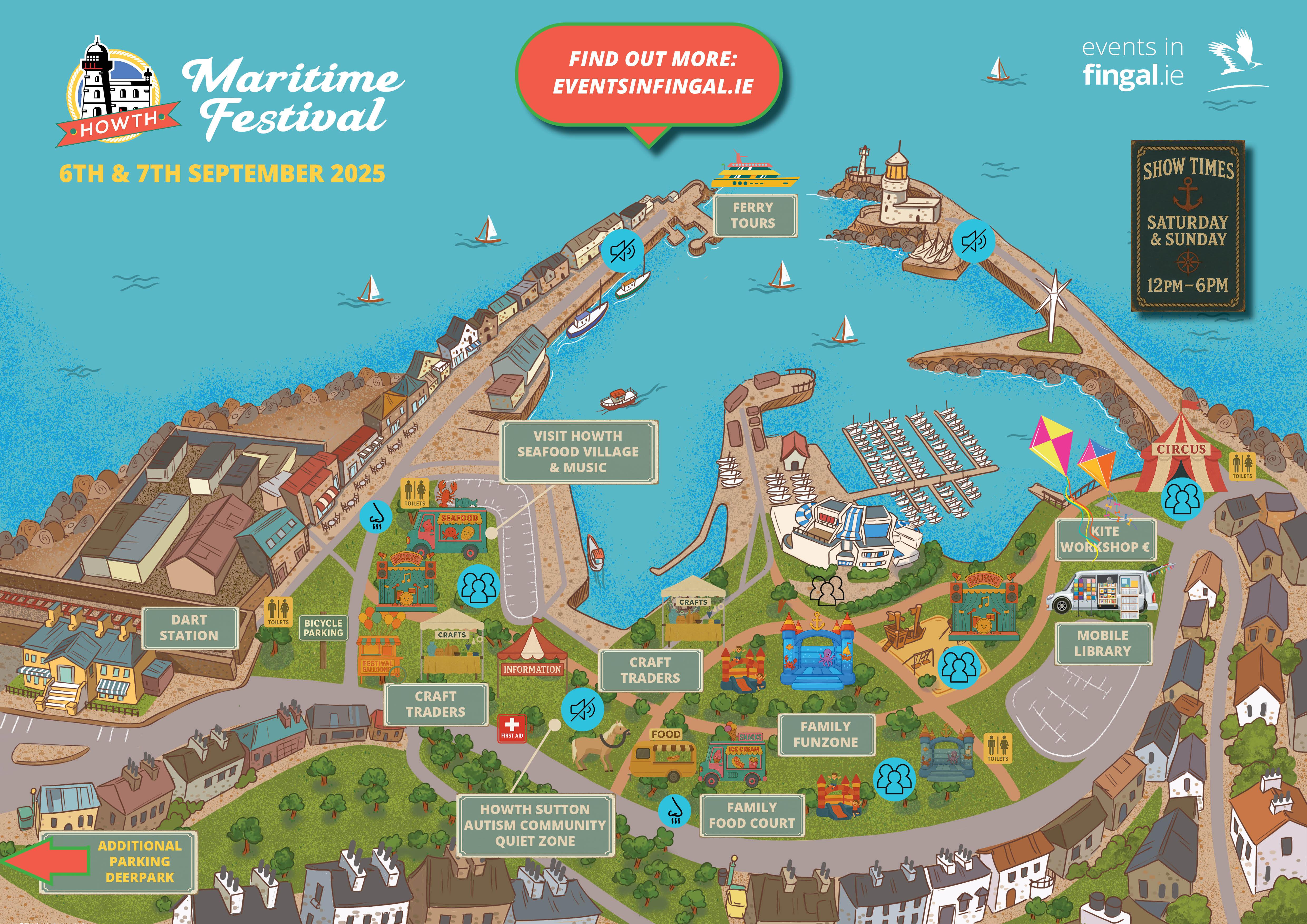 Howth Maritime 2025 Map