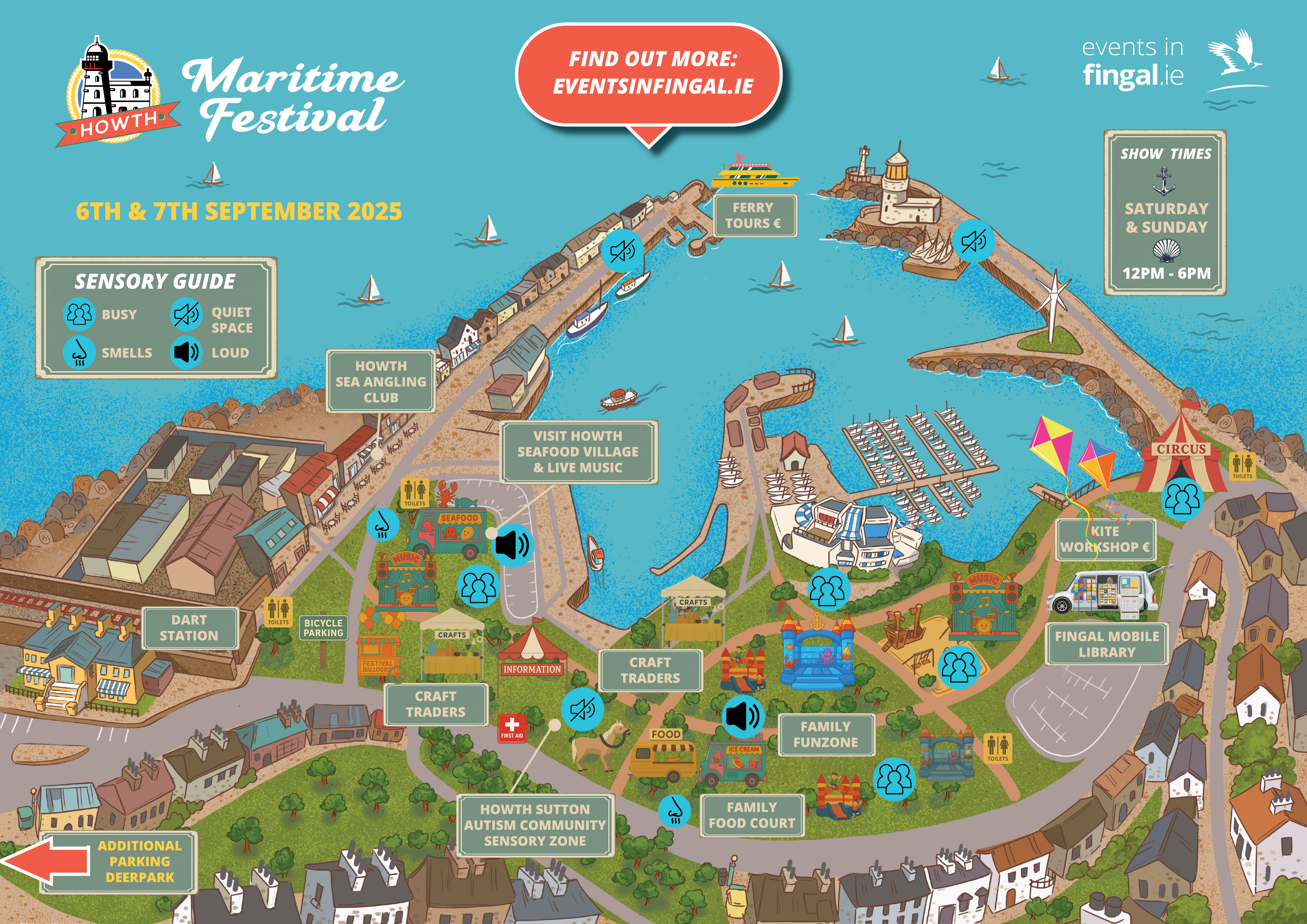 Howth Maritime 2025 Map