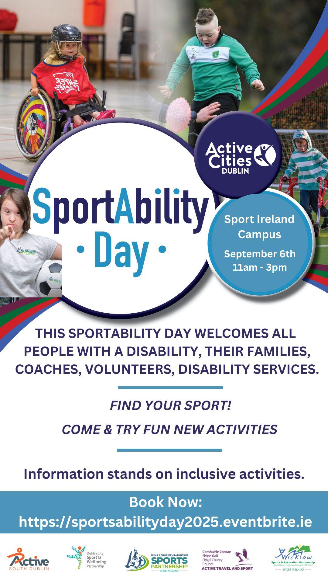 Sports ability day poster