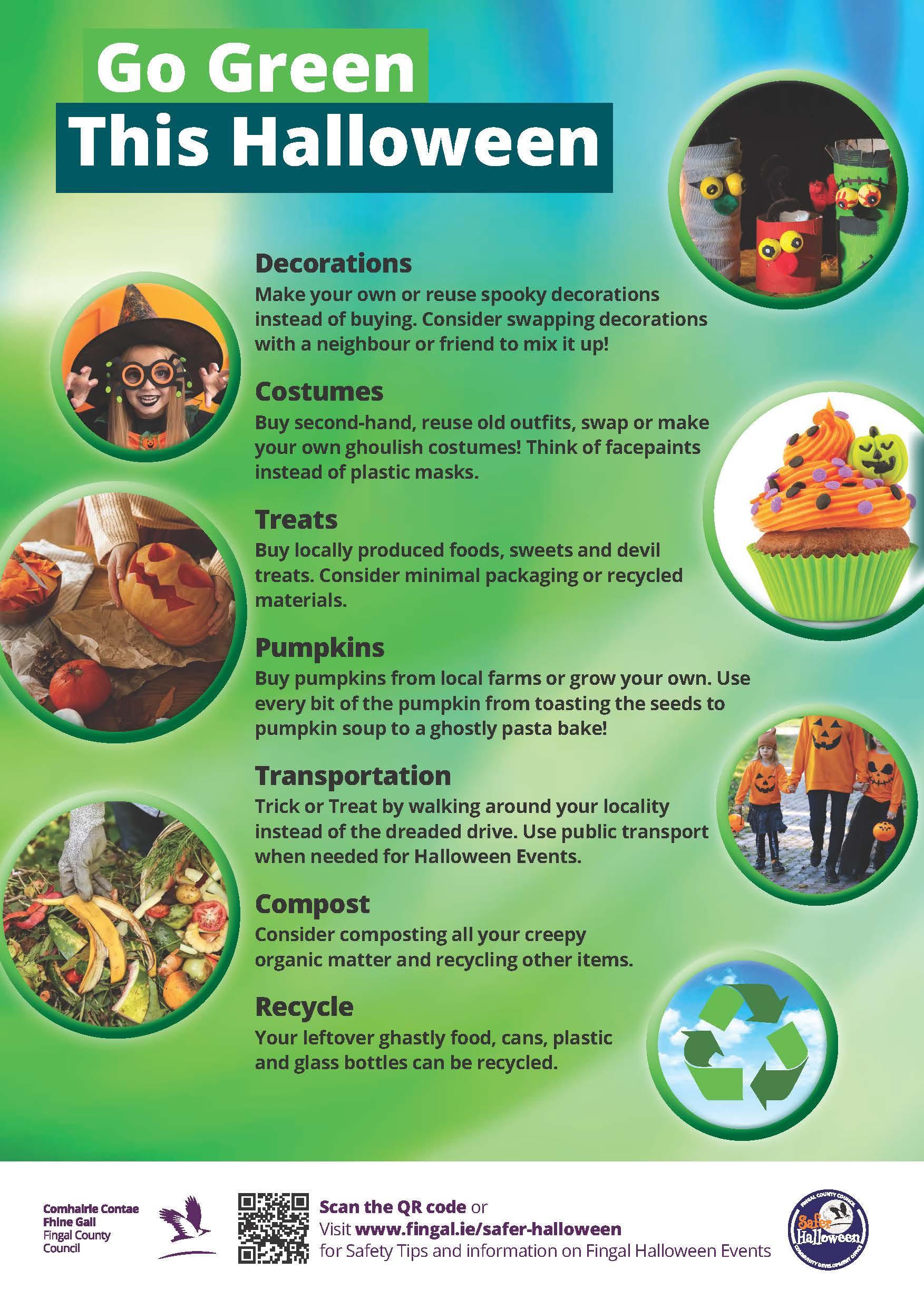 Go green this Halloween