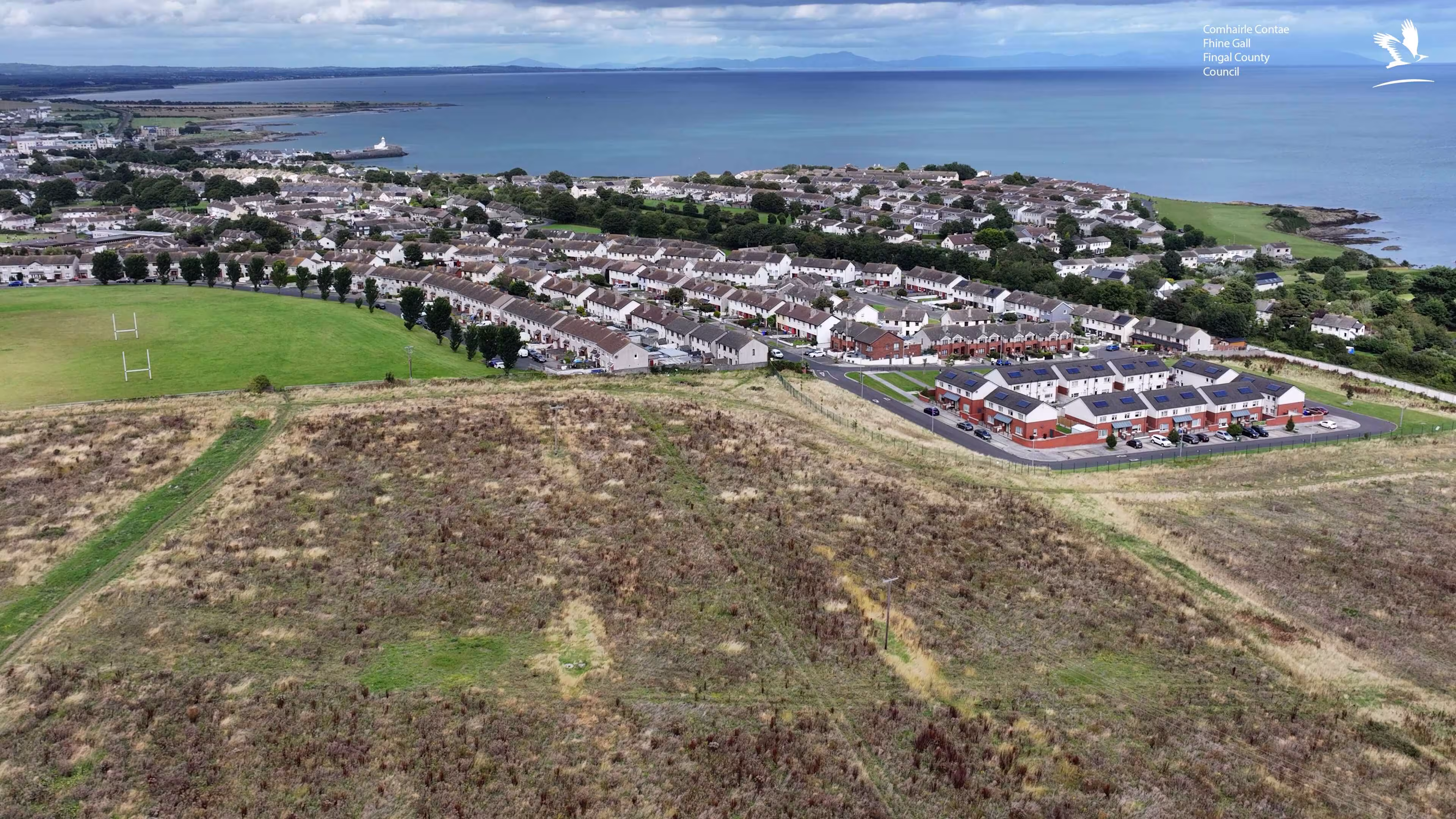 Balbriggan site drone shot