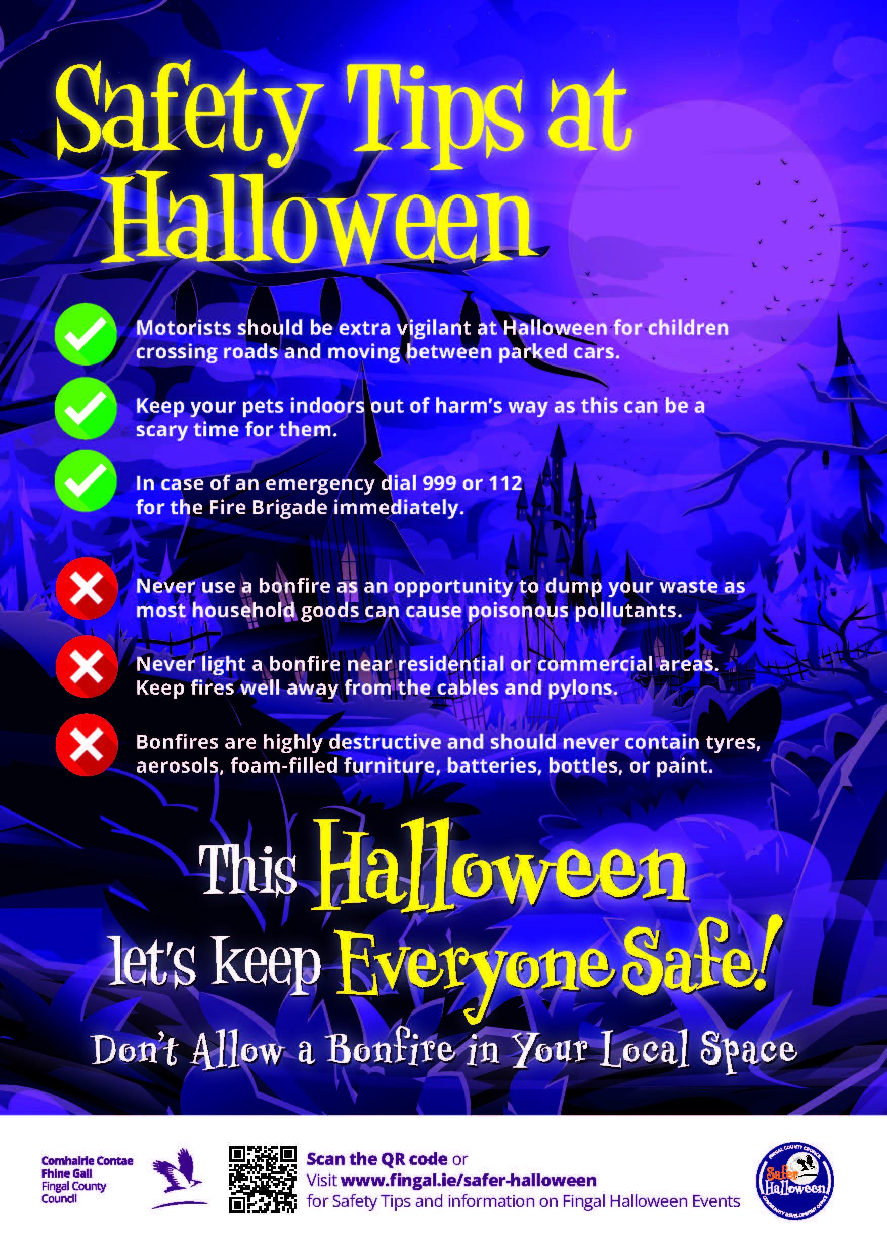 safety tips at halloween 2025