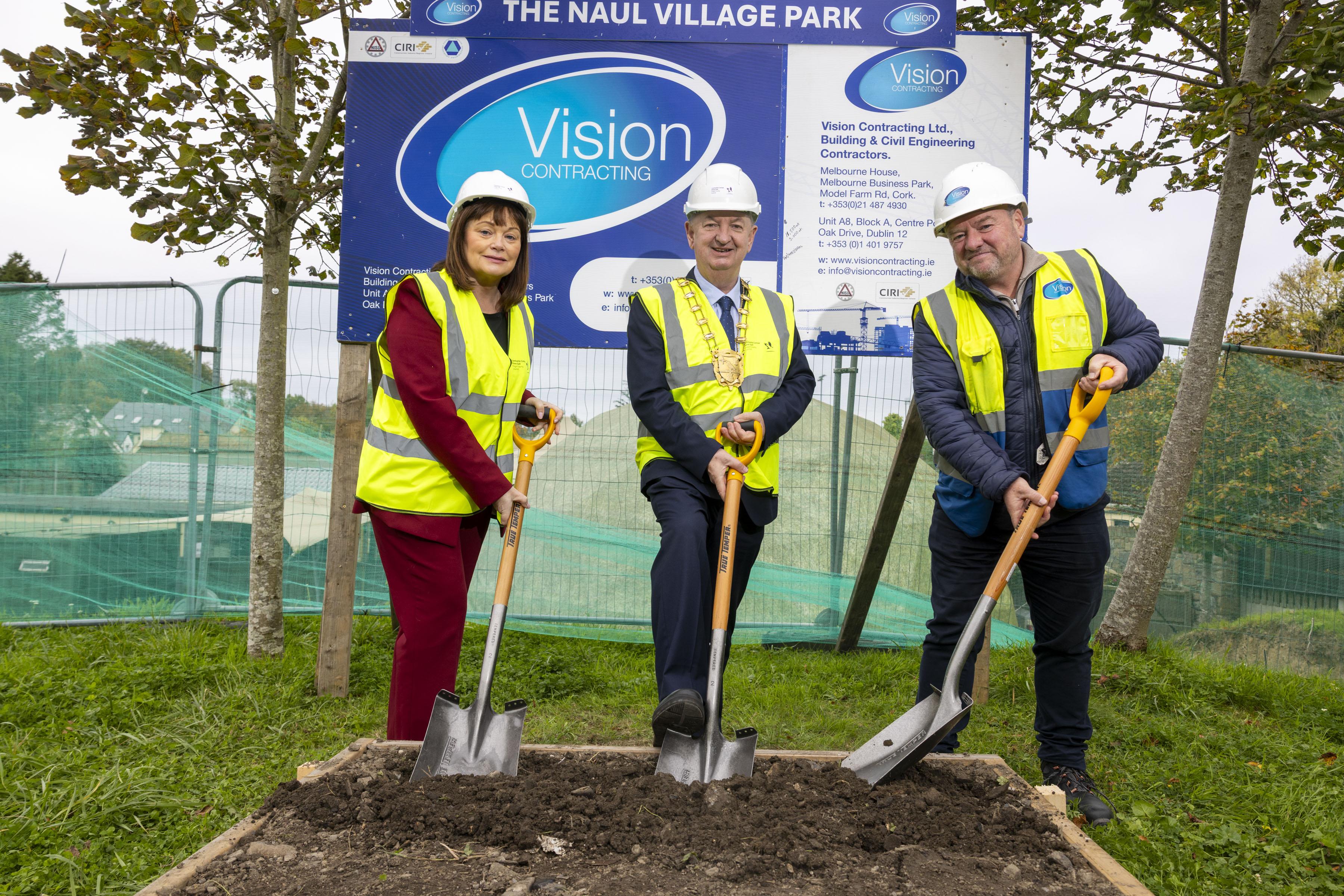 sod turn naul village park