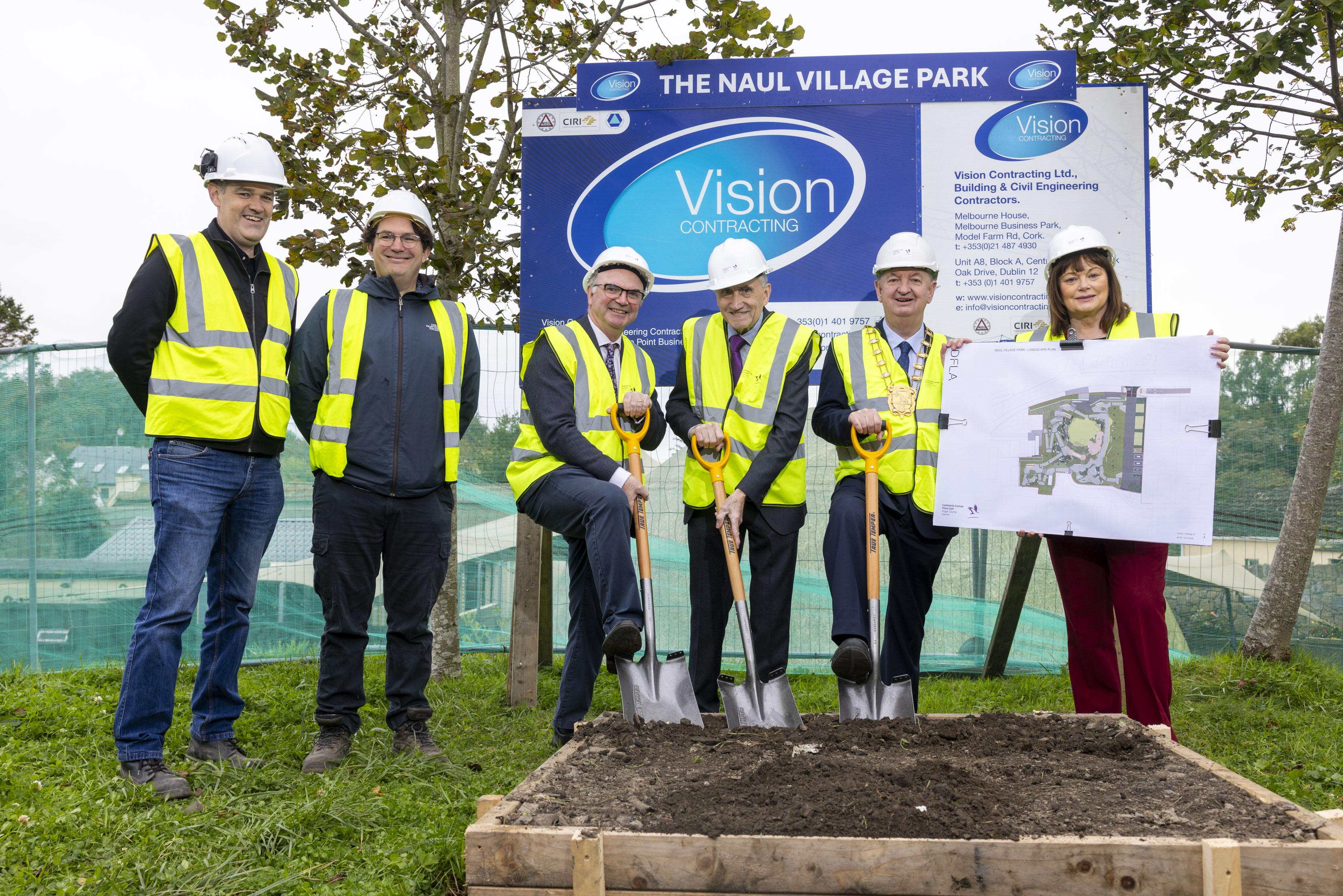 naul sod turn parks group photo