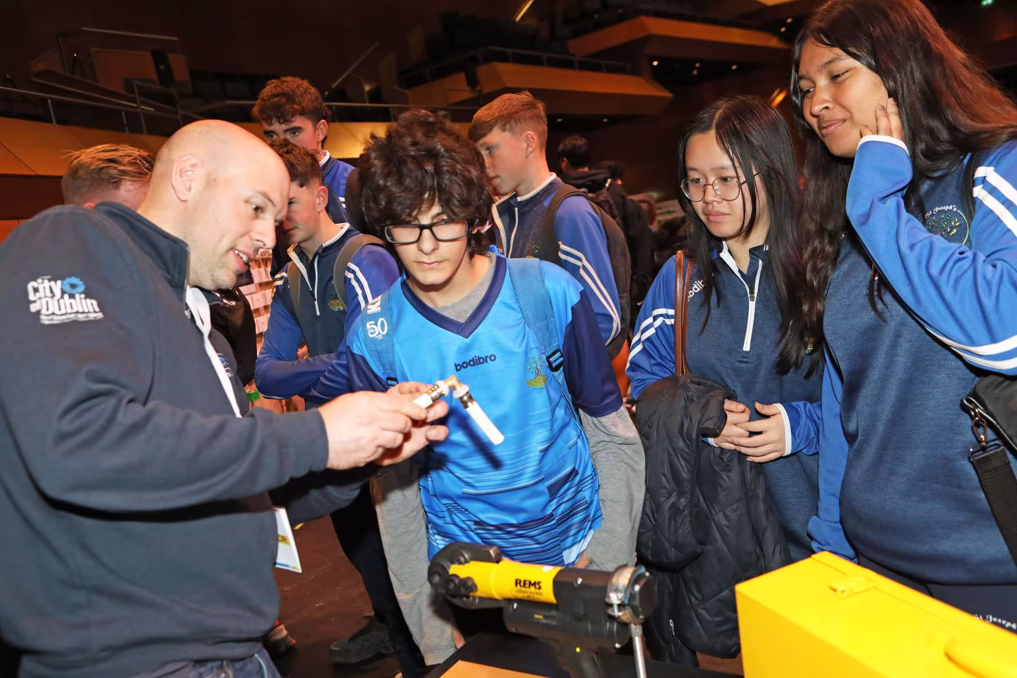 students with CDFET at Xplore