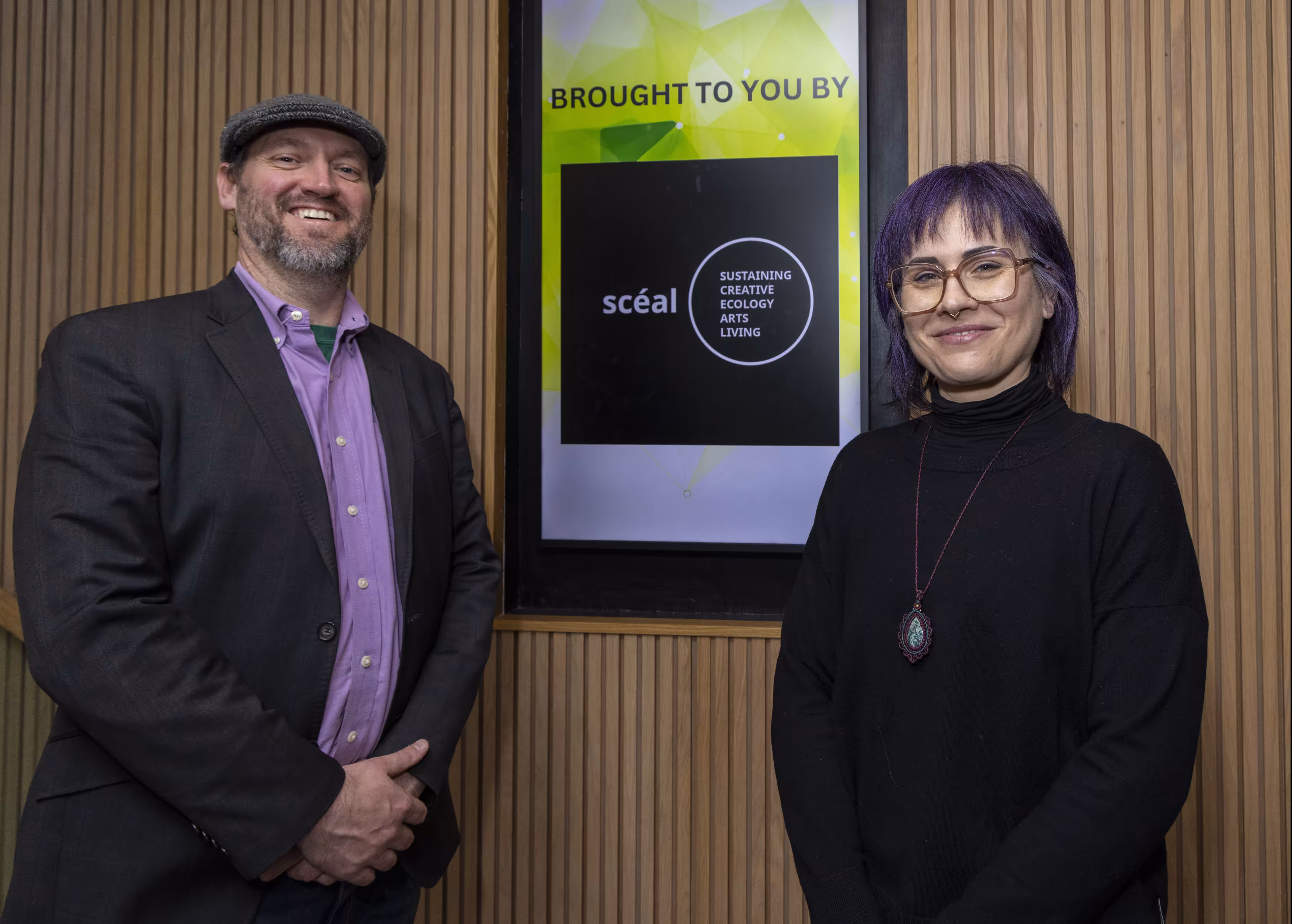 Eamonn Donlyn and Valeria Ceregini of How its made festival