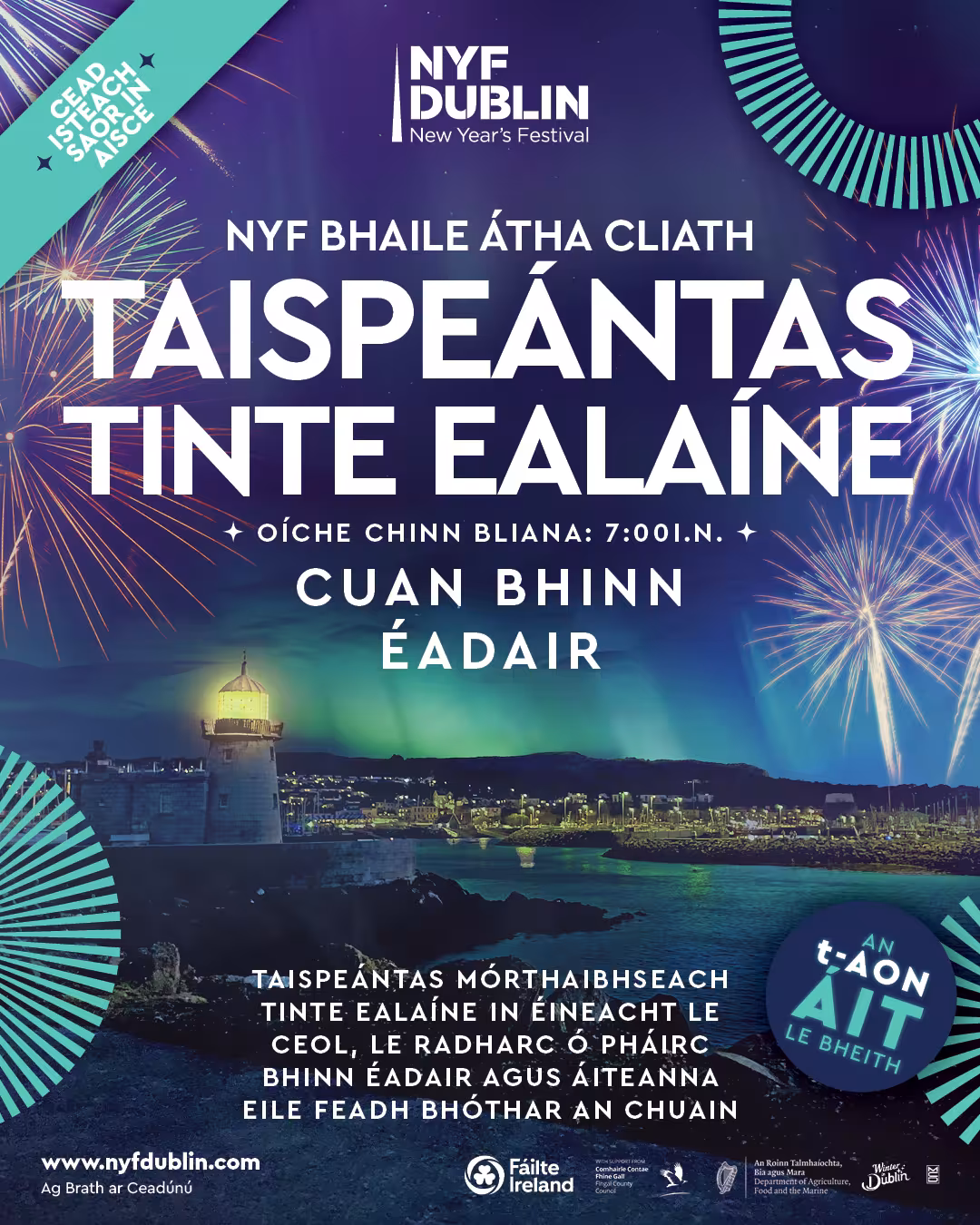 New Years Eve Fireworks Irish