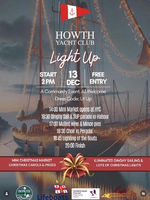 Howth Light up festival
