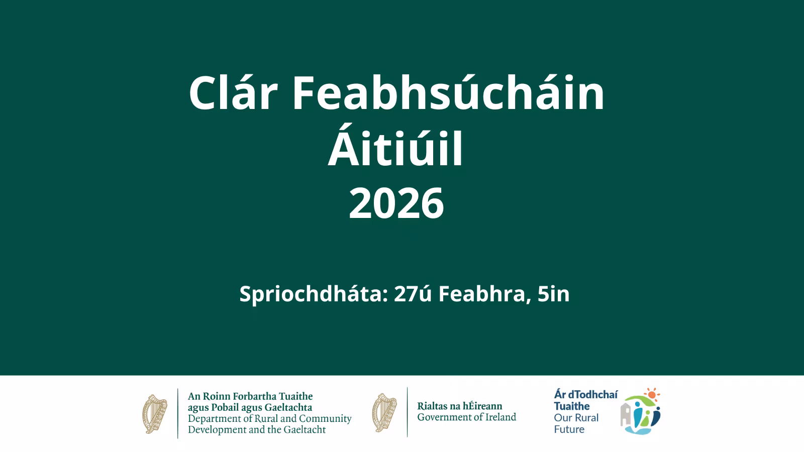 LEP 2026 Gaeilge