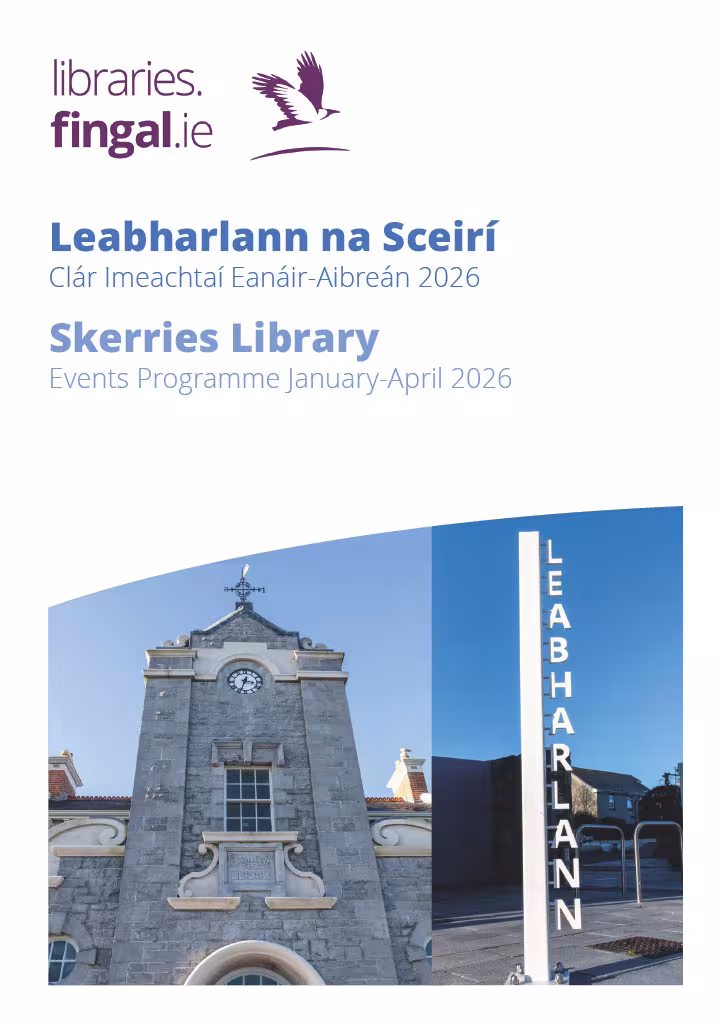 Skerries Library Spring Brochure 2026