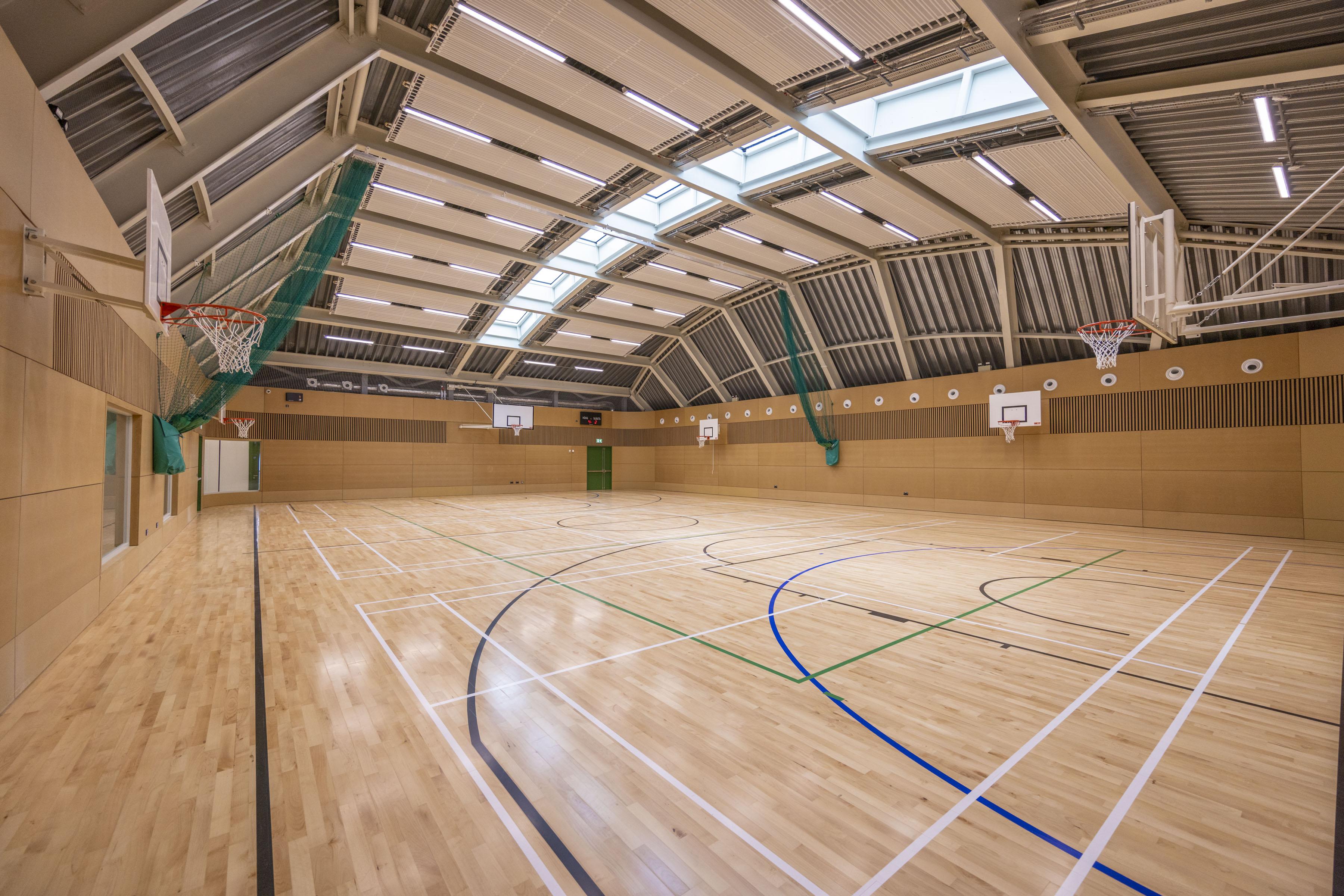 Inside the new Racecourse Community Centre in Baldoyle