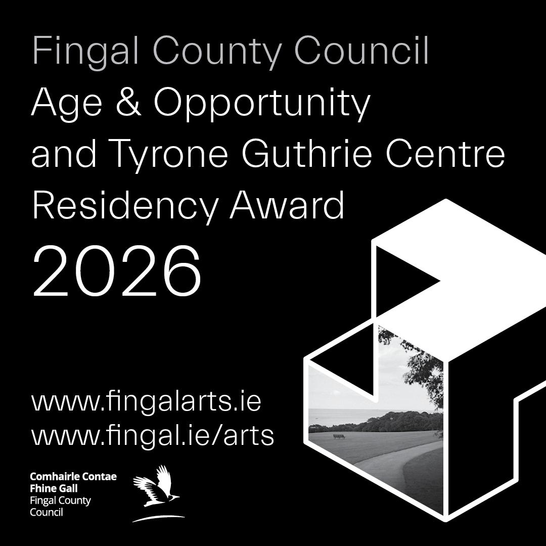Fingal County Council announce the Age & Opportunity and Tyrone Guthrie Centre Residency Award 2026