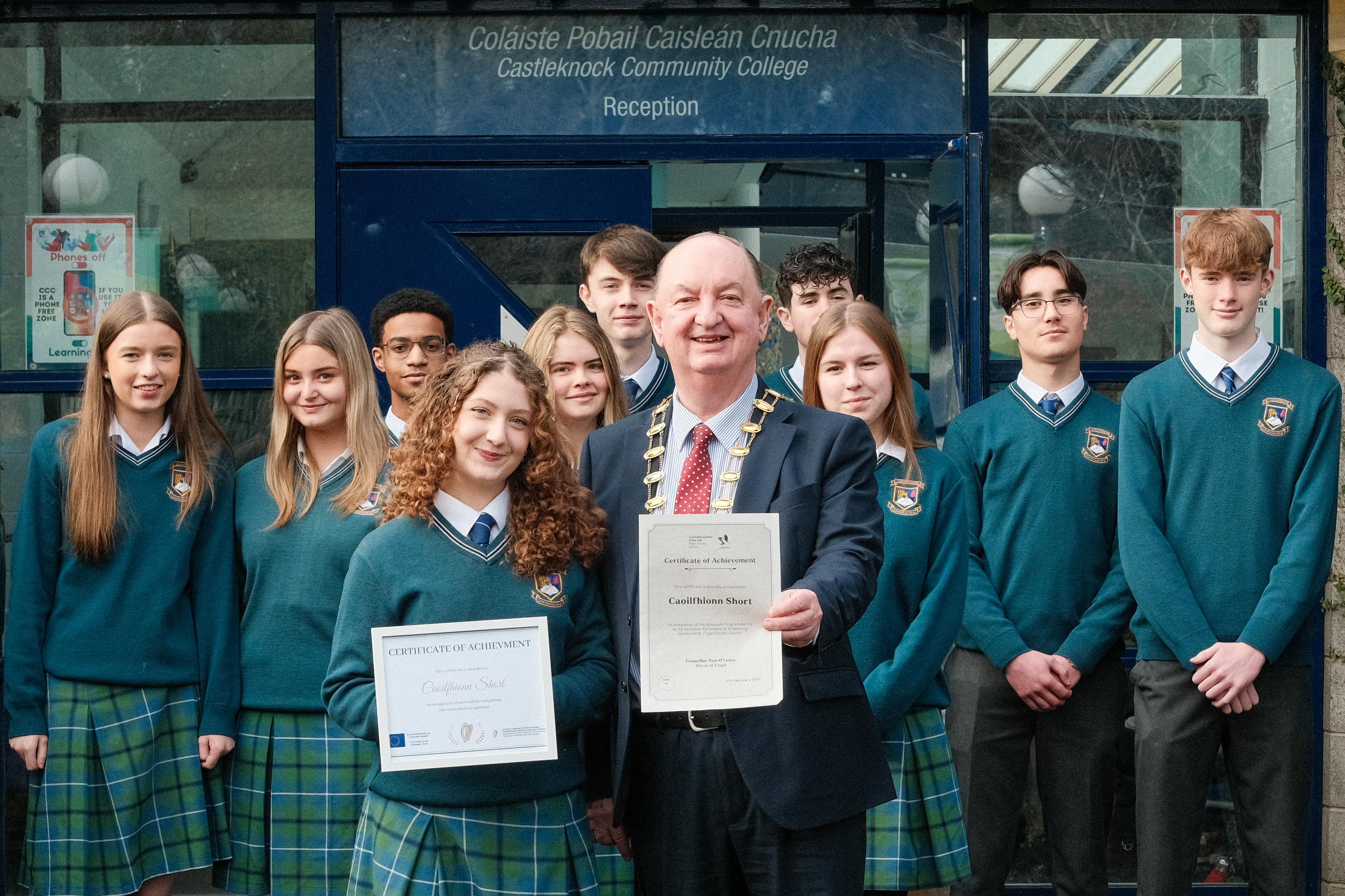 Castleknock Community College Class