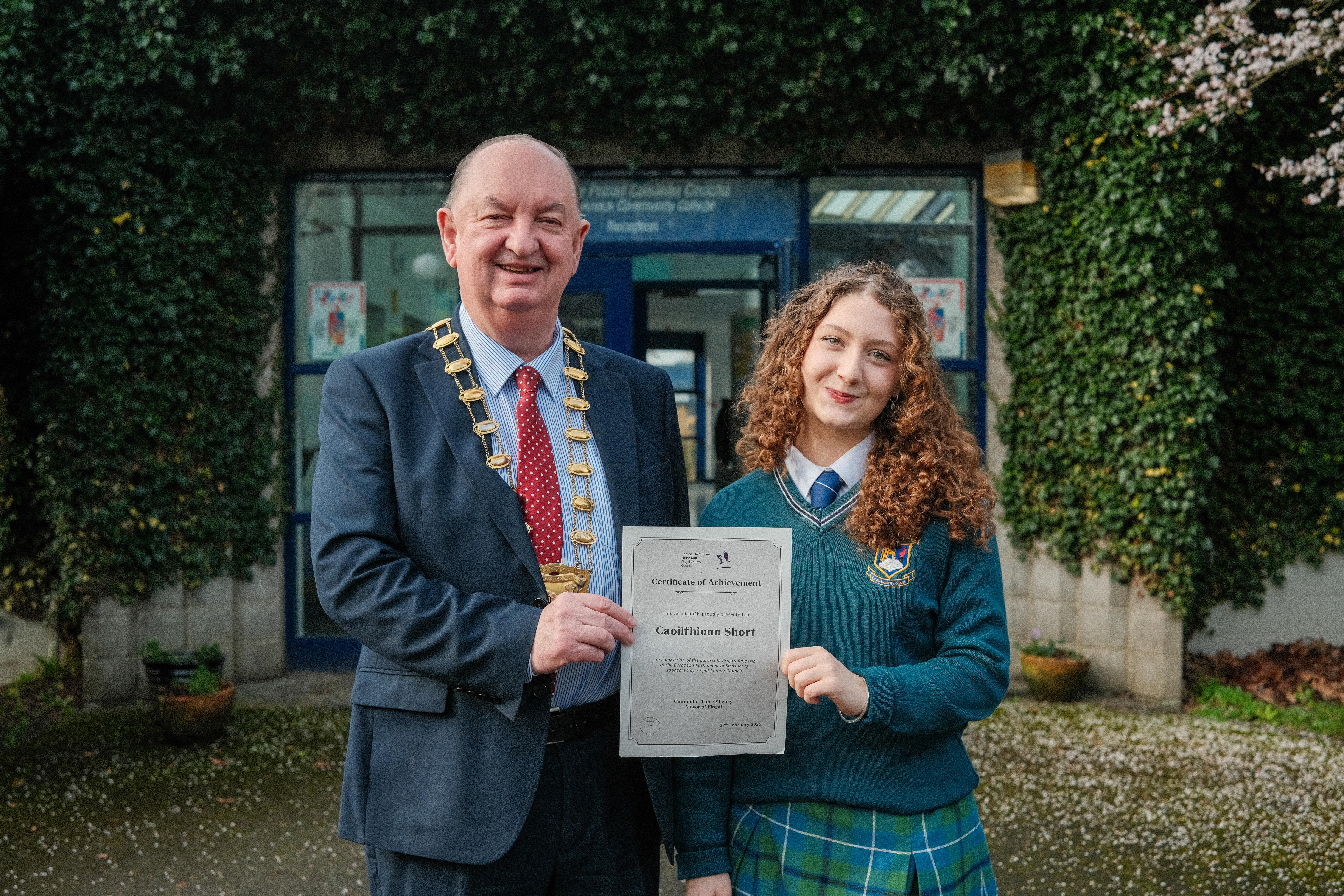 Mayor and Caoilfhionn