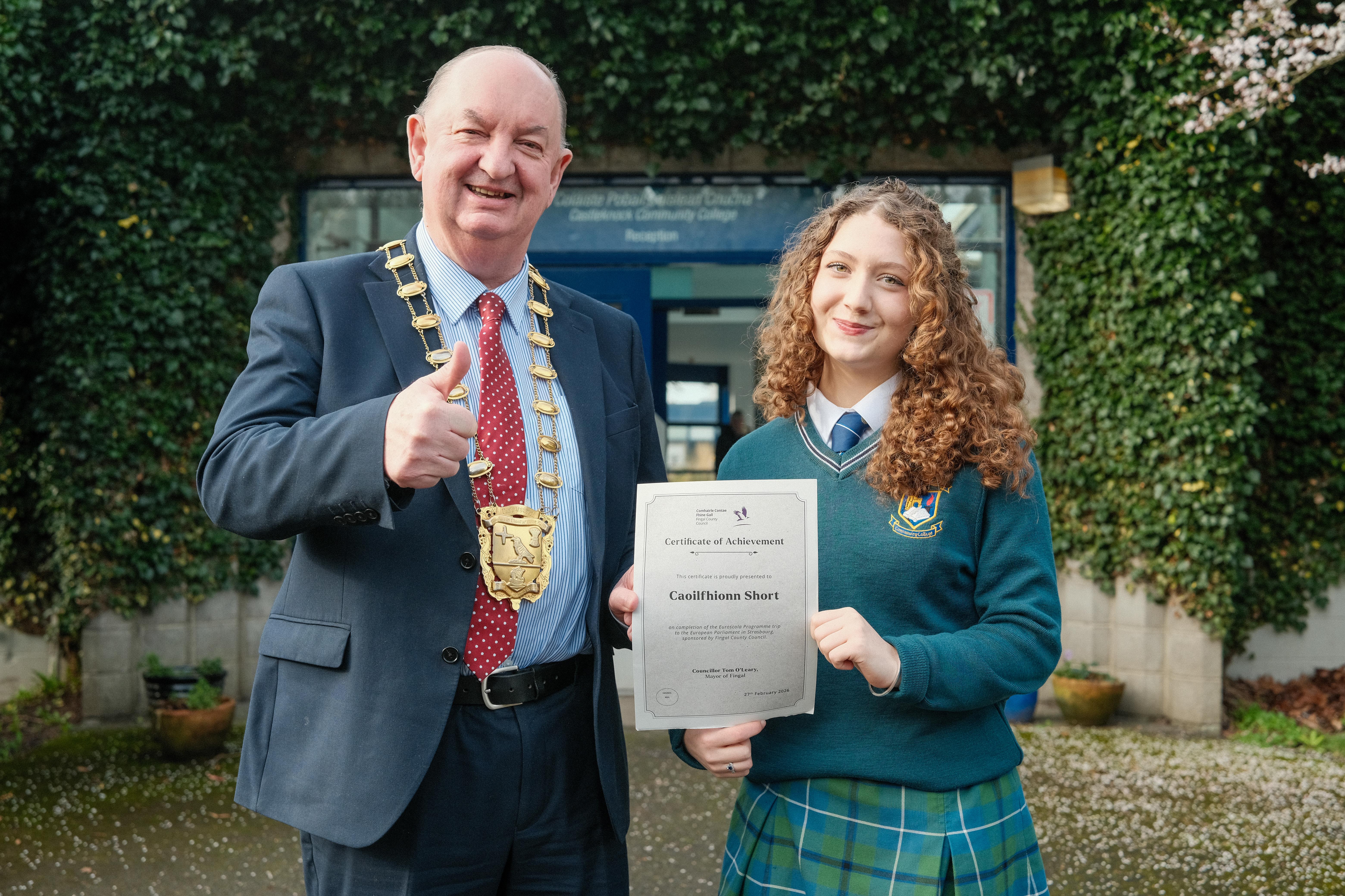 Mayor and Caoilfhionn