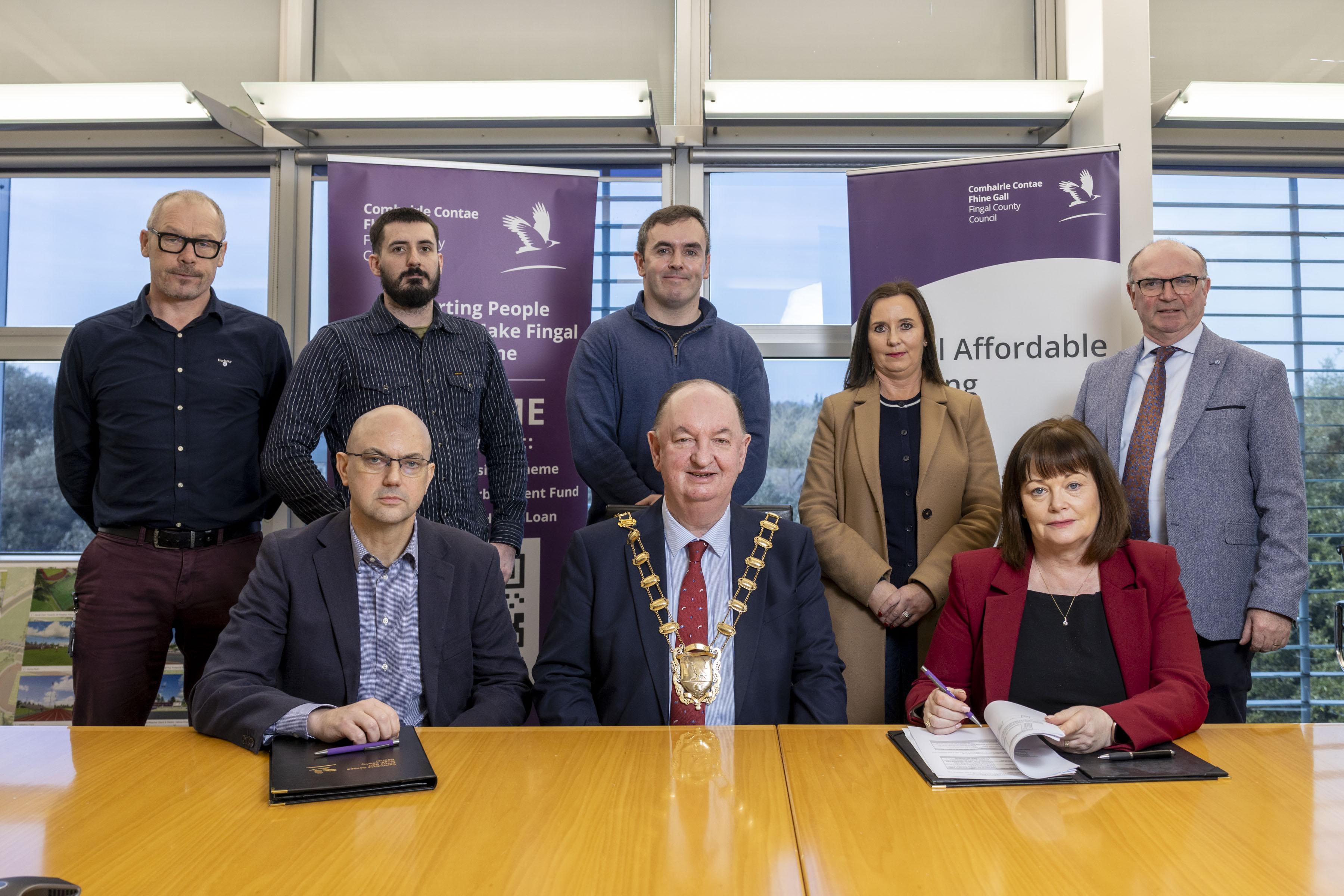 Recreational Hub Contract Signing