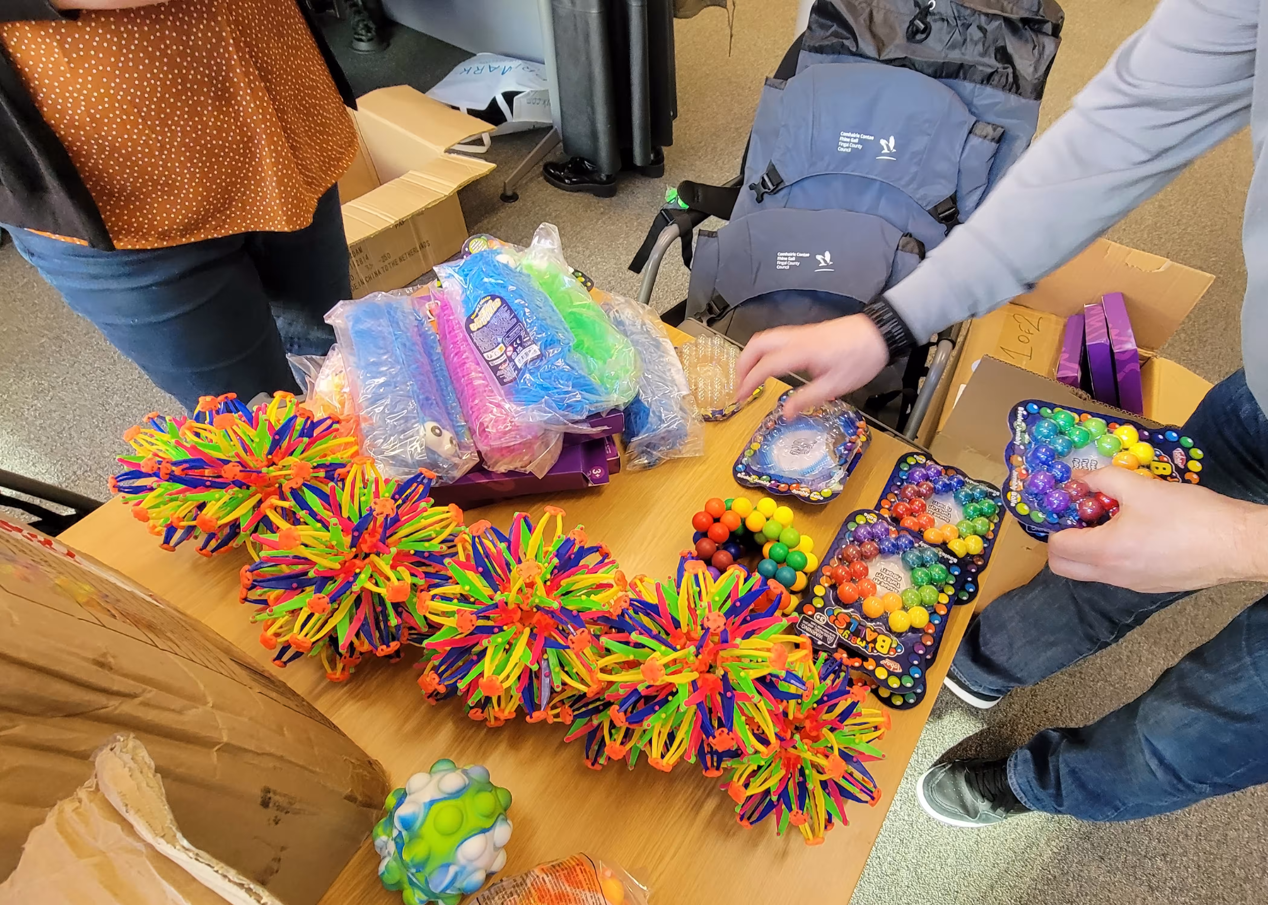 Sensory kits world Autism Awareness day